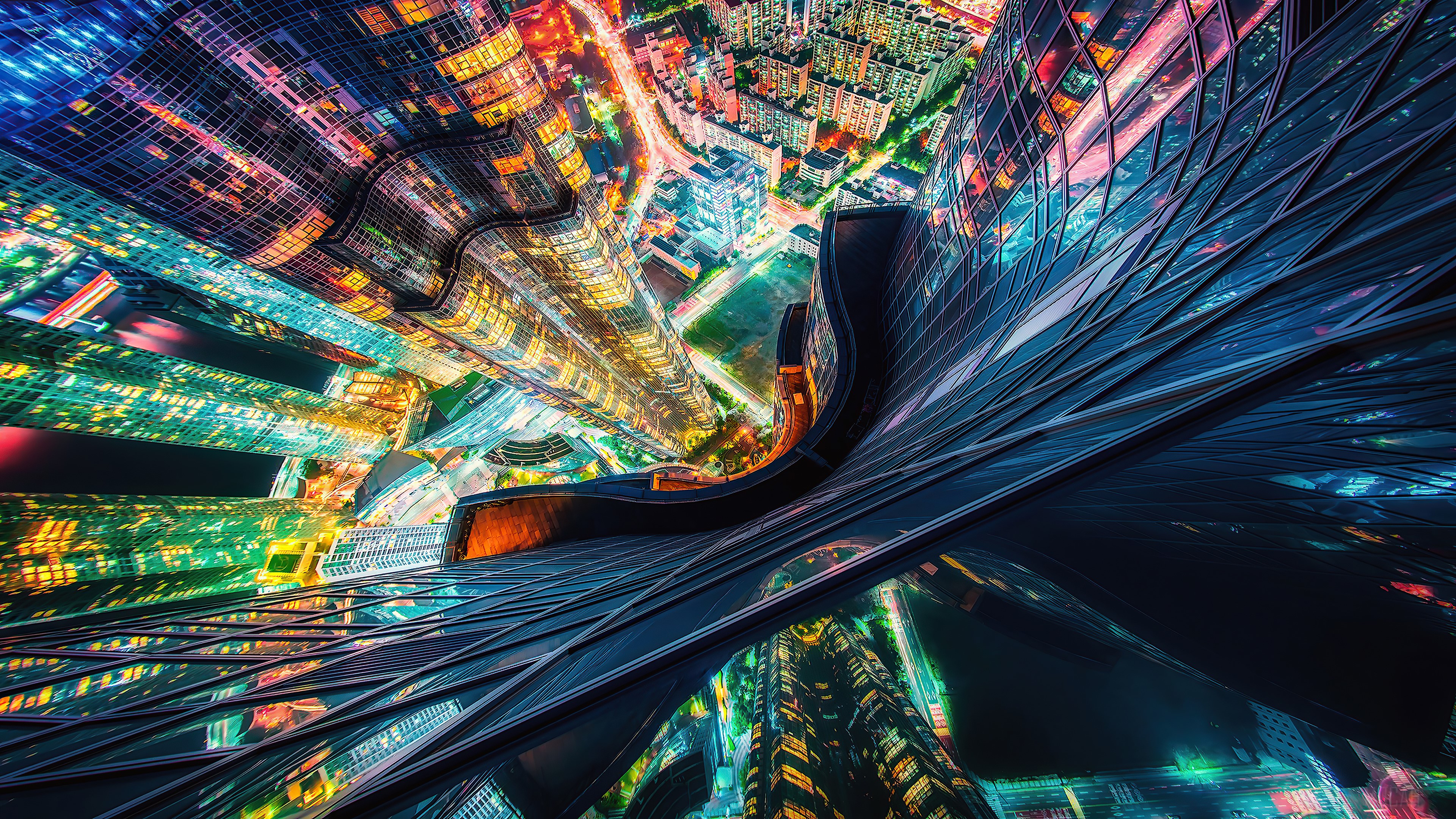 Skyscrapers in Busan, South Korea 4K HD Wallpaper