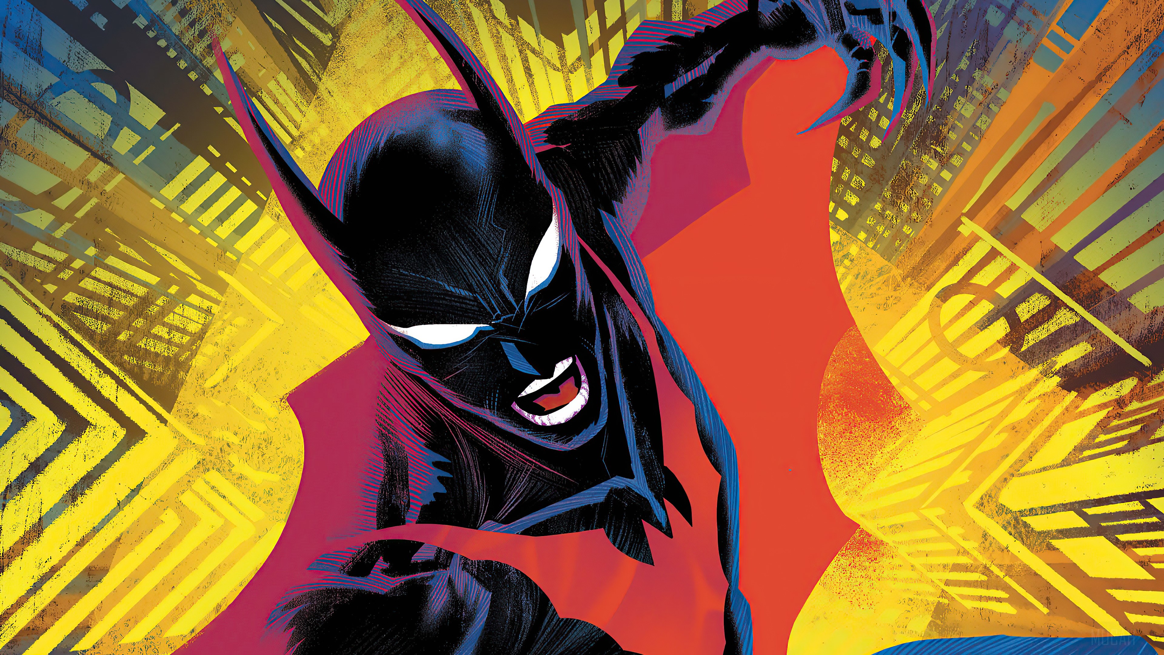 Batman Beyond from DC Comics Variant 4K HD Wallpaper