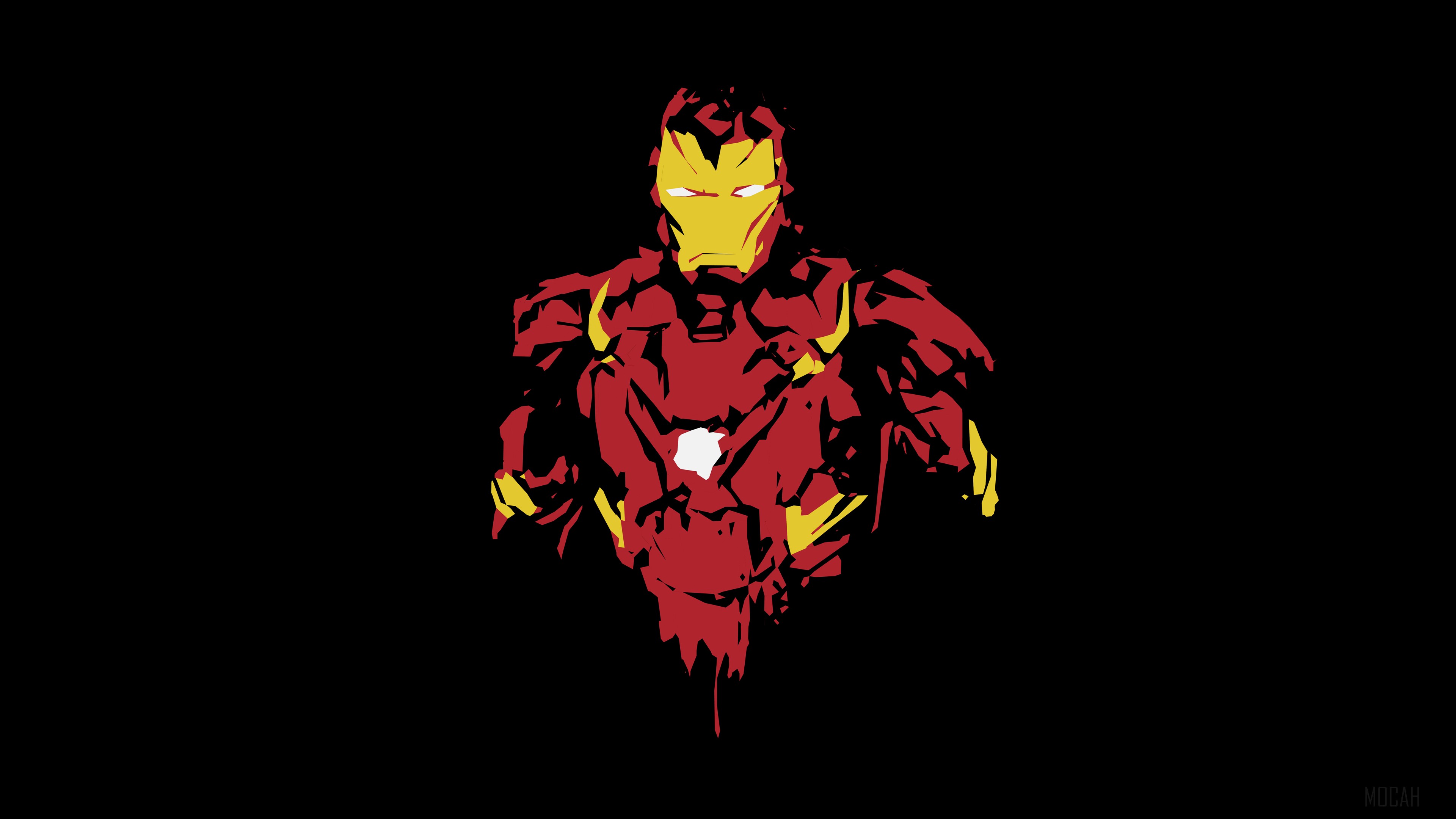 Iron Man Minimal HD Wallpaper