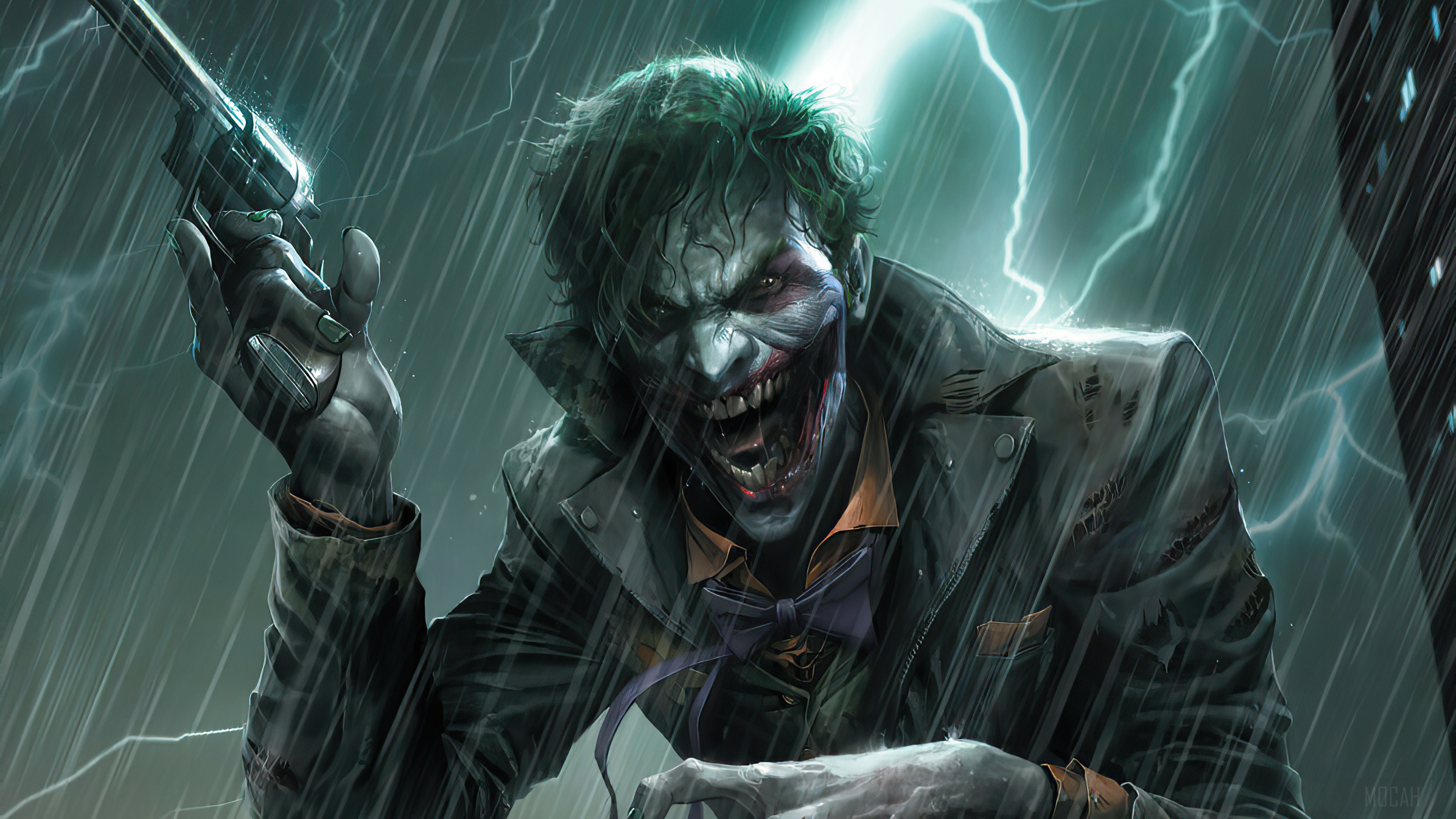 Joker from Batman Is Coming 4K HD Wallpaper
