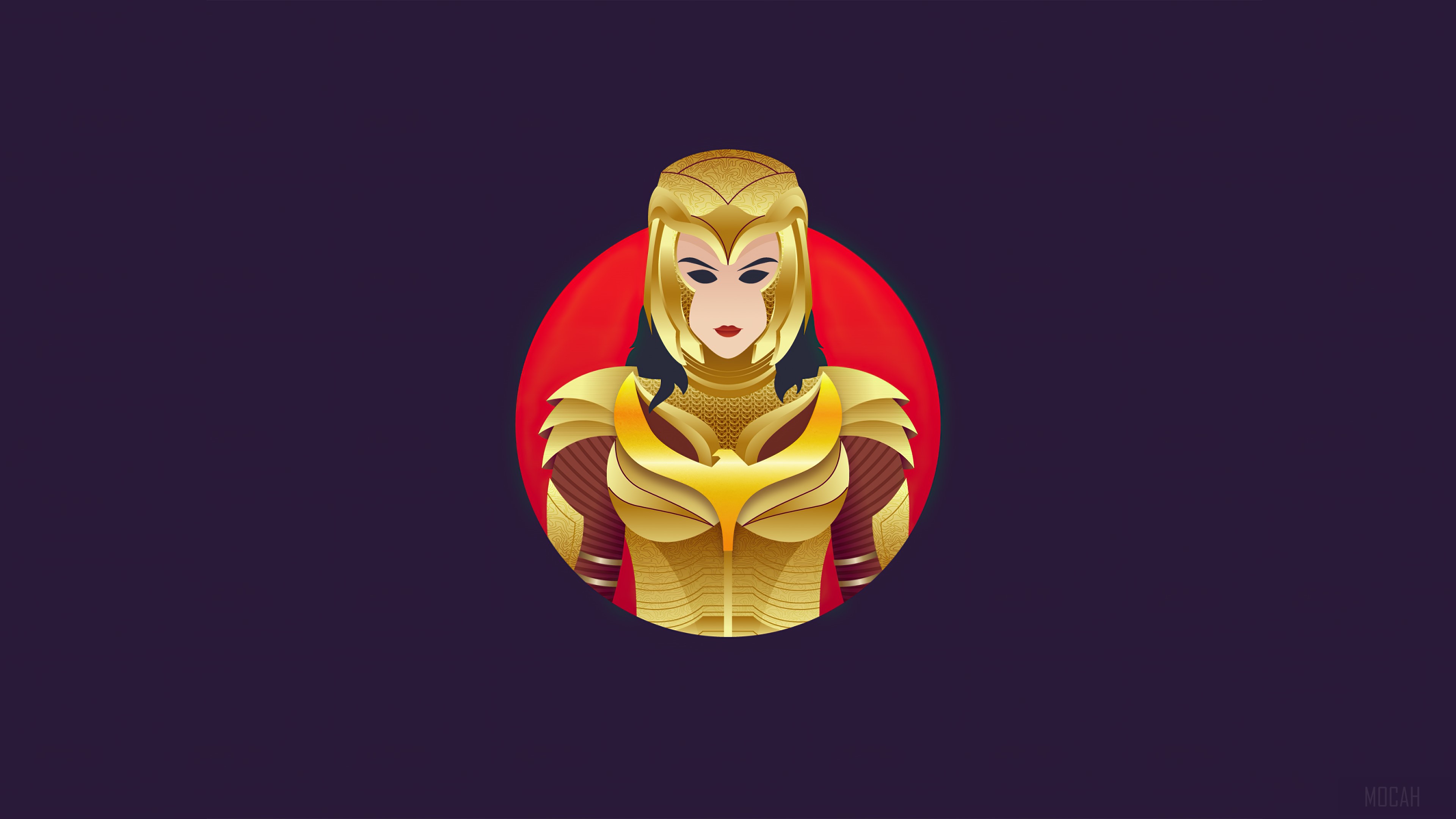 Wonder Woman Minimalism 2020 HD Wallpaper