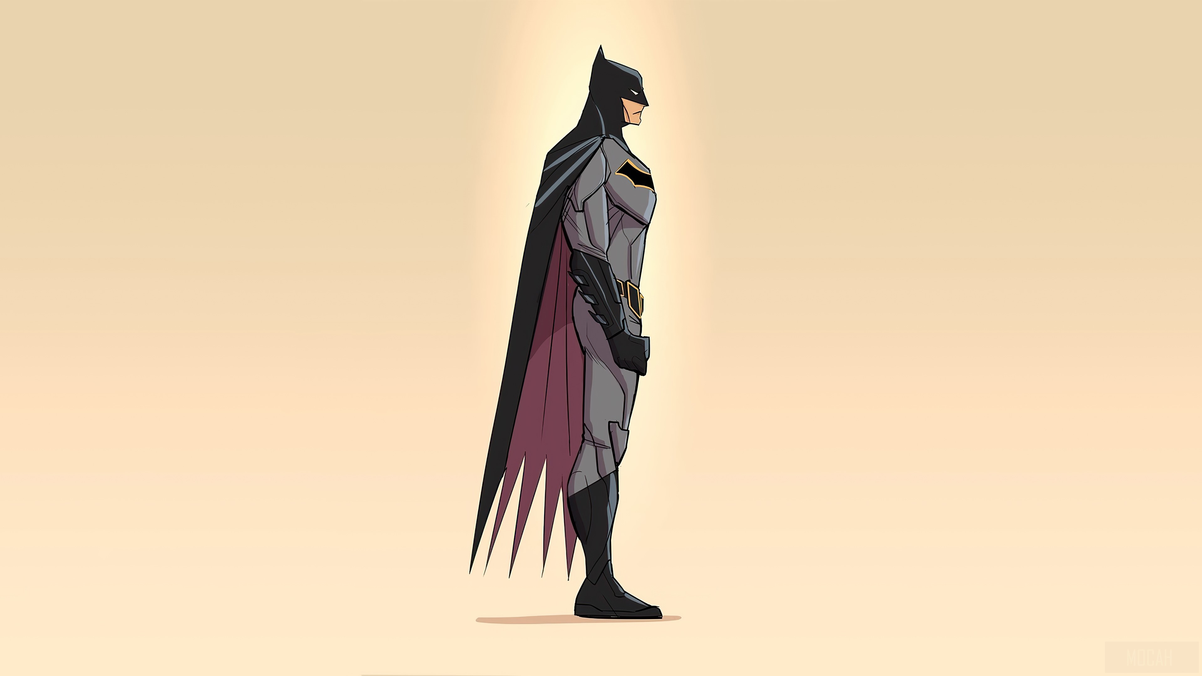 Batman from 2020 Minimalist 4K HD Wallpaper