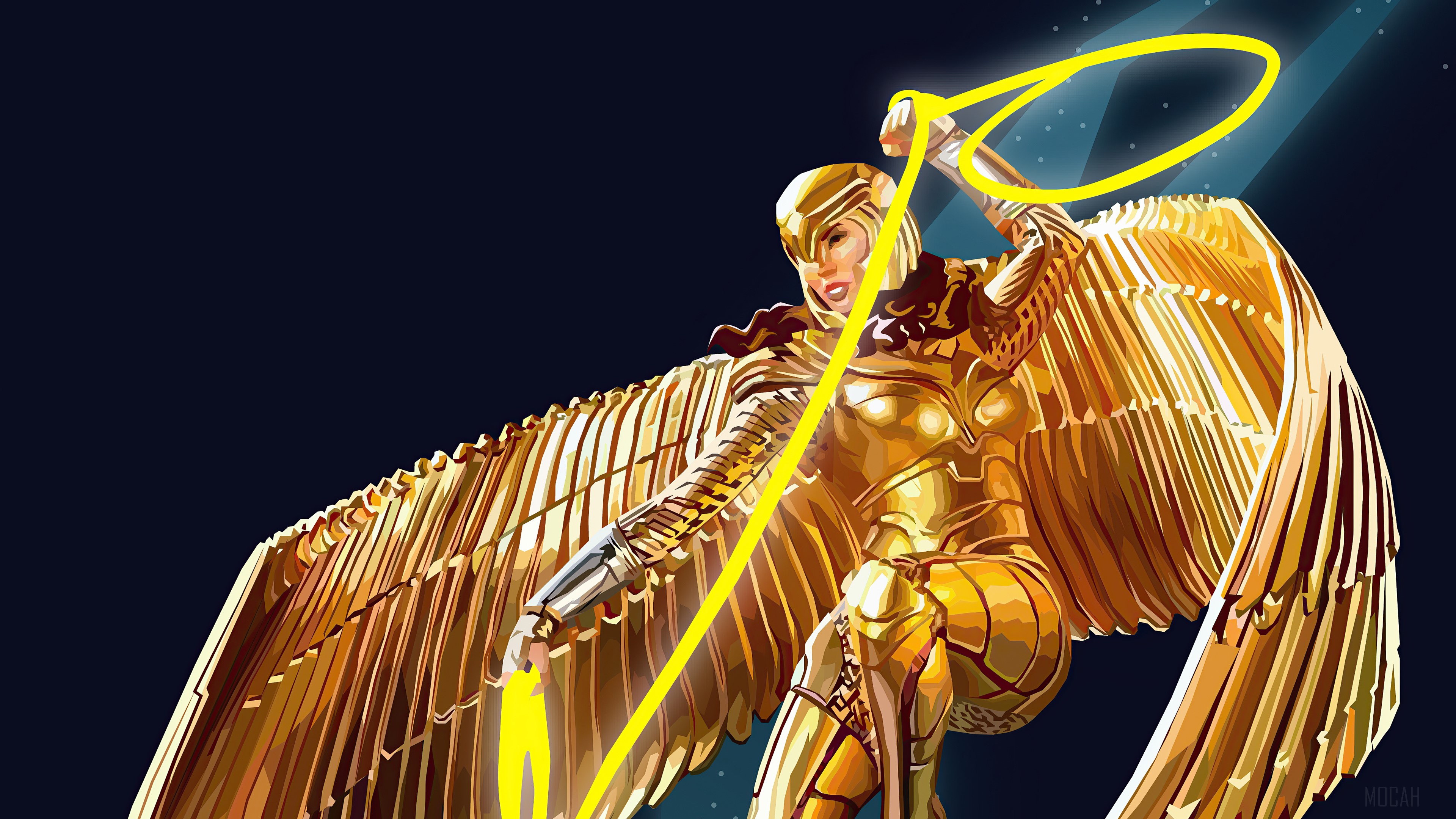 Wonder Woman from Wonder Woman 84 4K HD Wallpaper