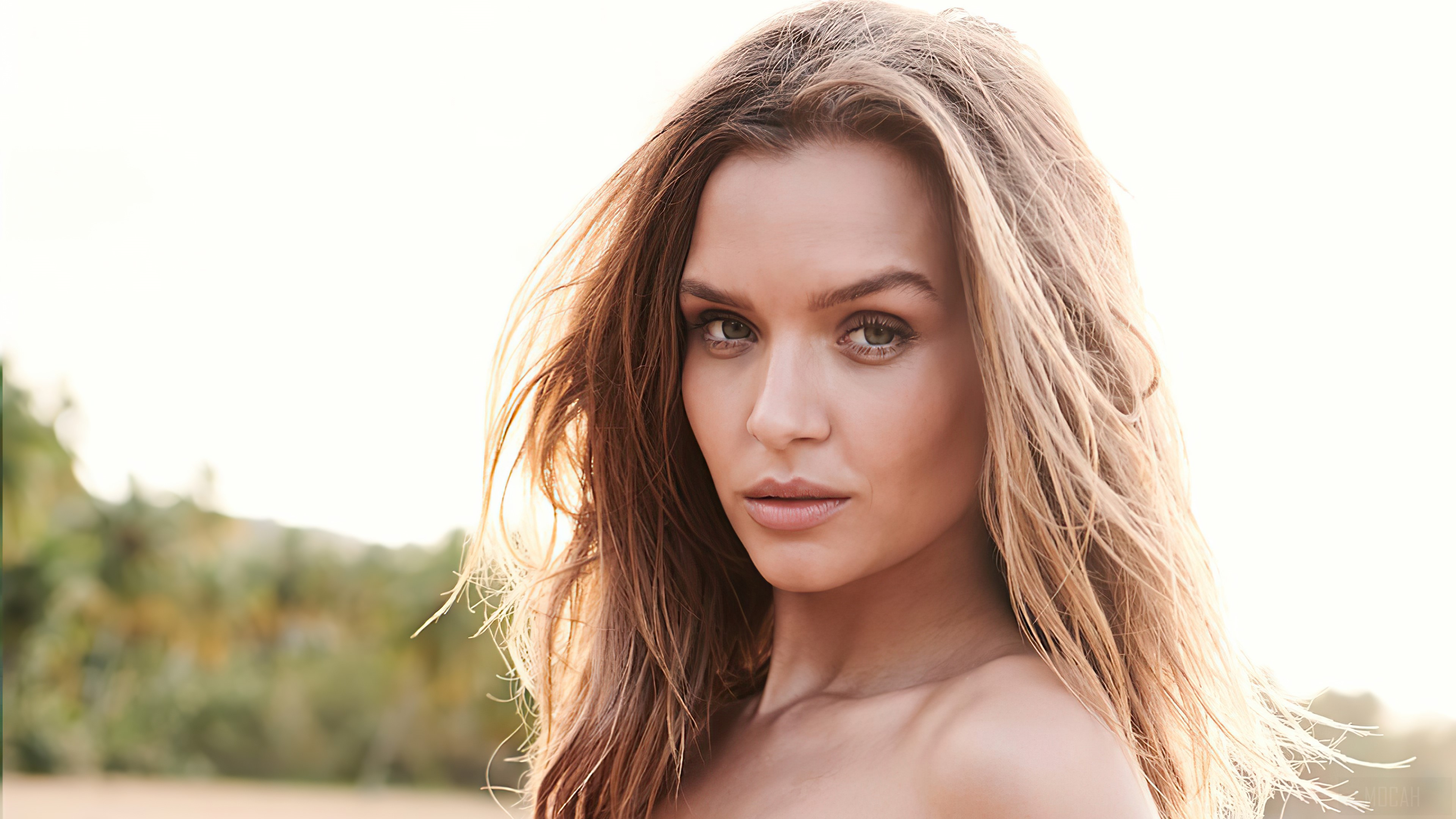 Josephine Skriver Sports Illustrated Swimsuit 2020 4K HD Wallpaper
