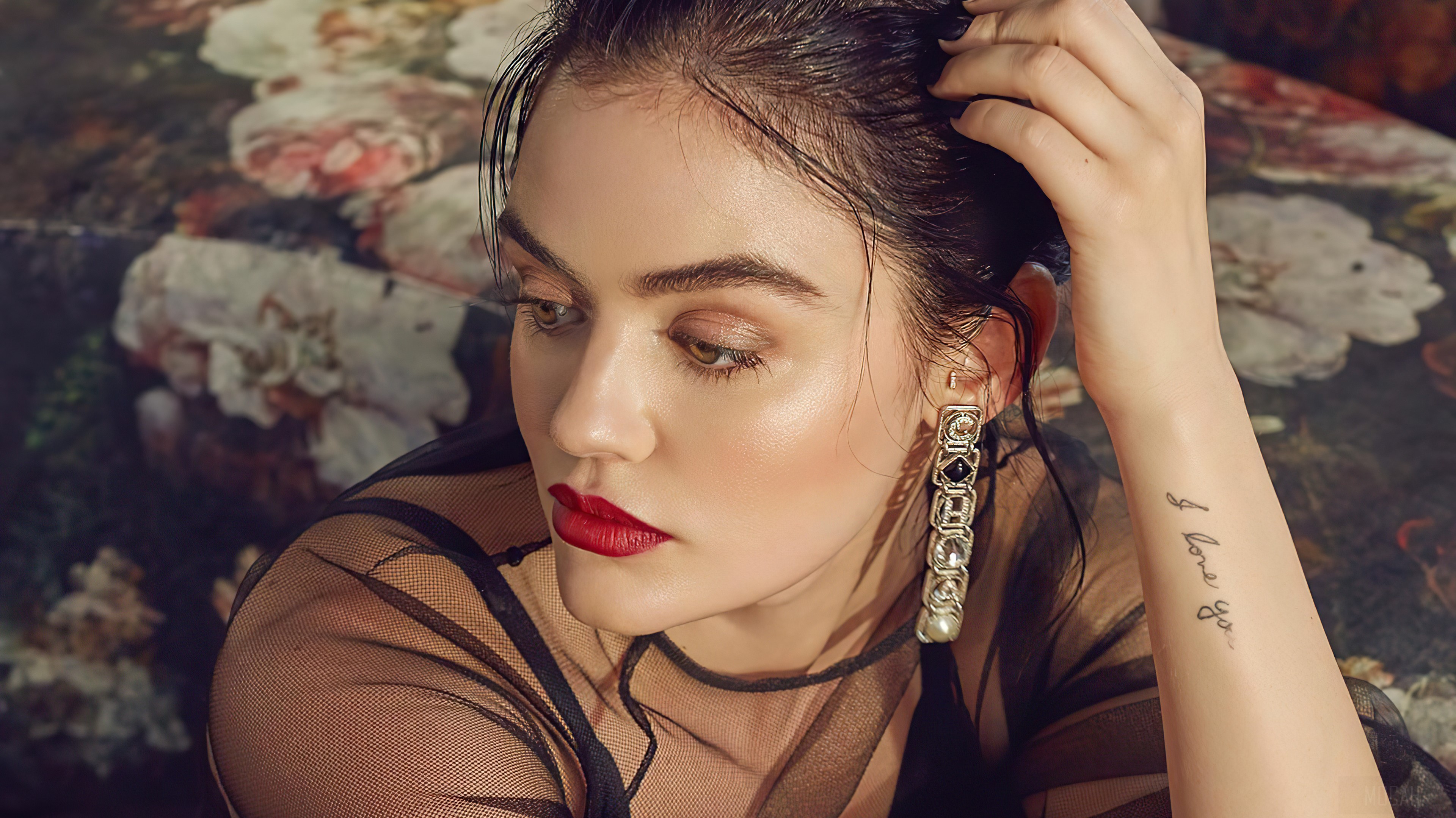 Lucy Hale from The Glass Magazine Spring 2020 4K HD Wallpaper