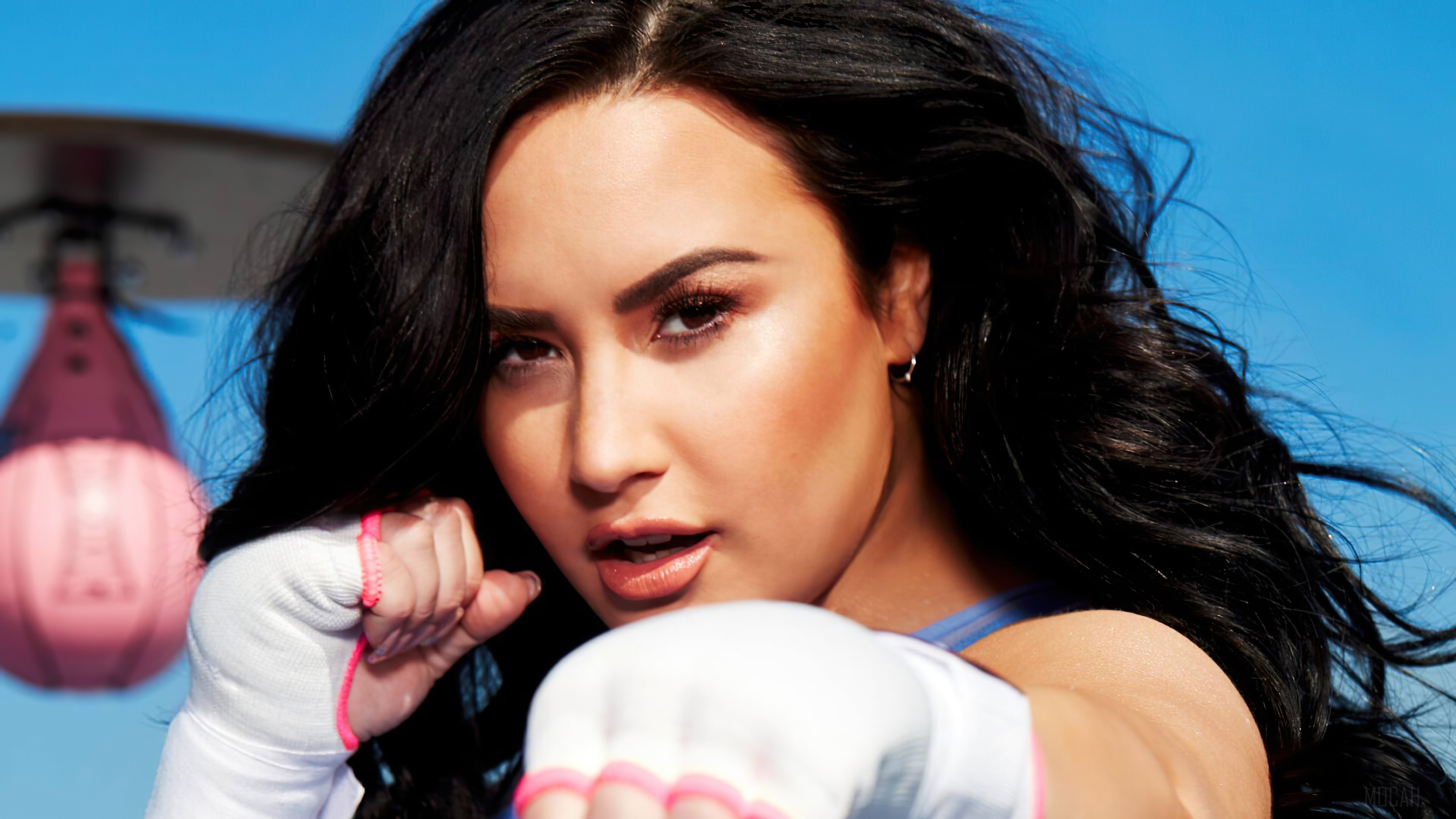 Demi Lovato Fabletics 2020 HD Wallpaper