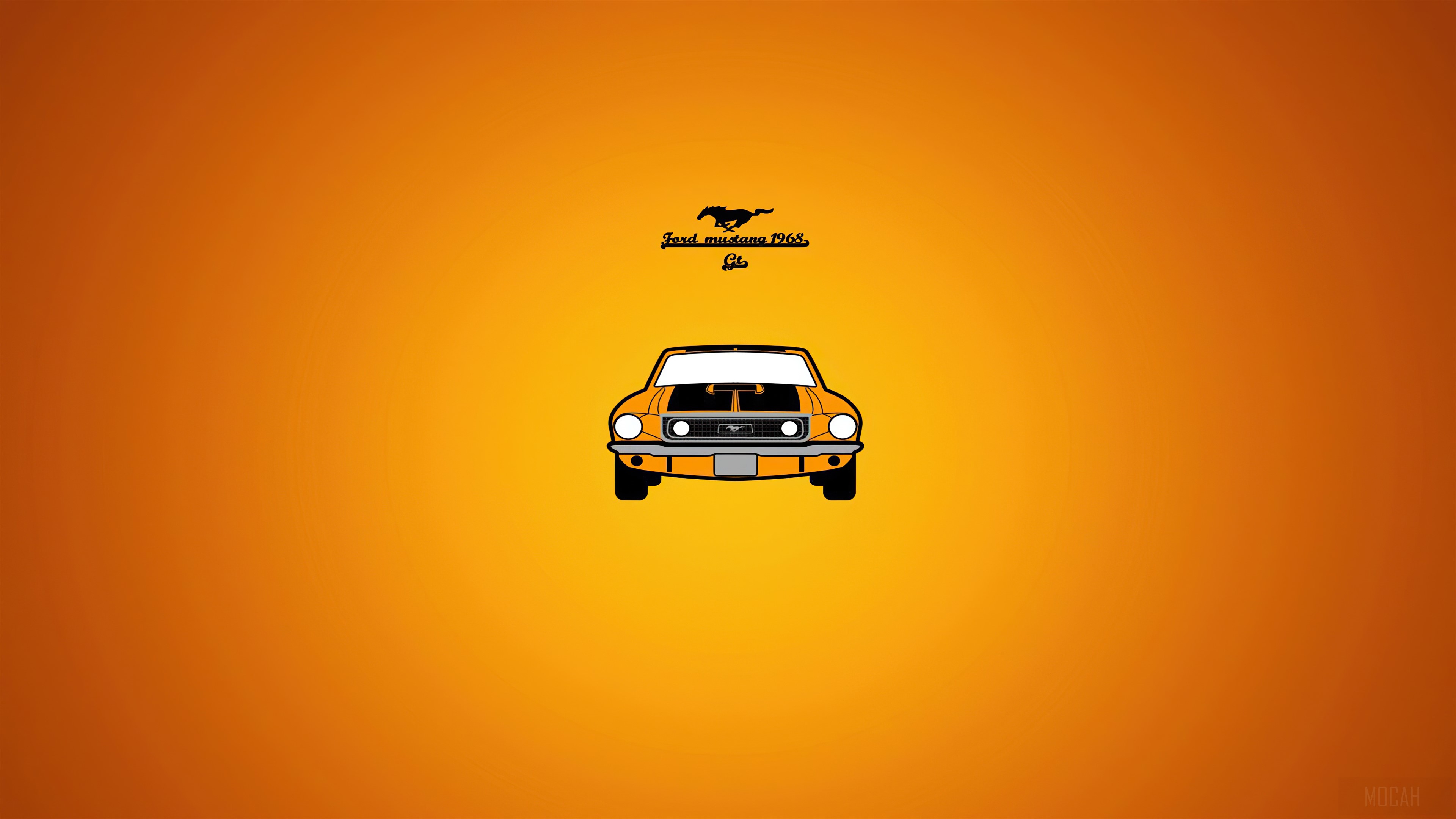 Ford Mustang 1968 GT 4K HD Wallpaper