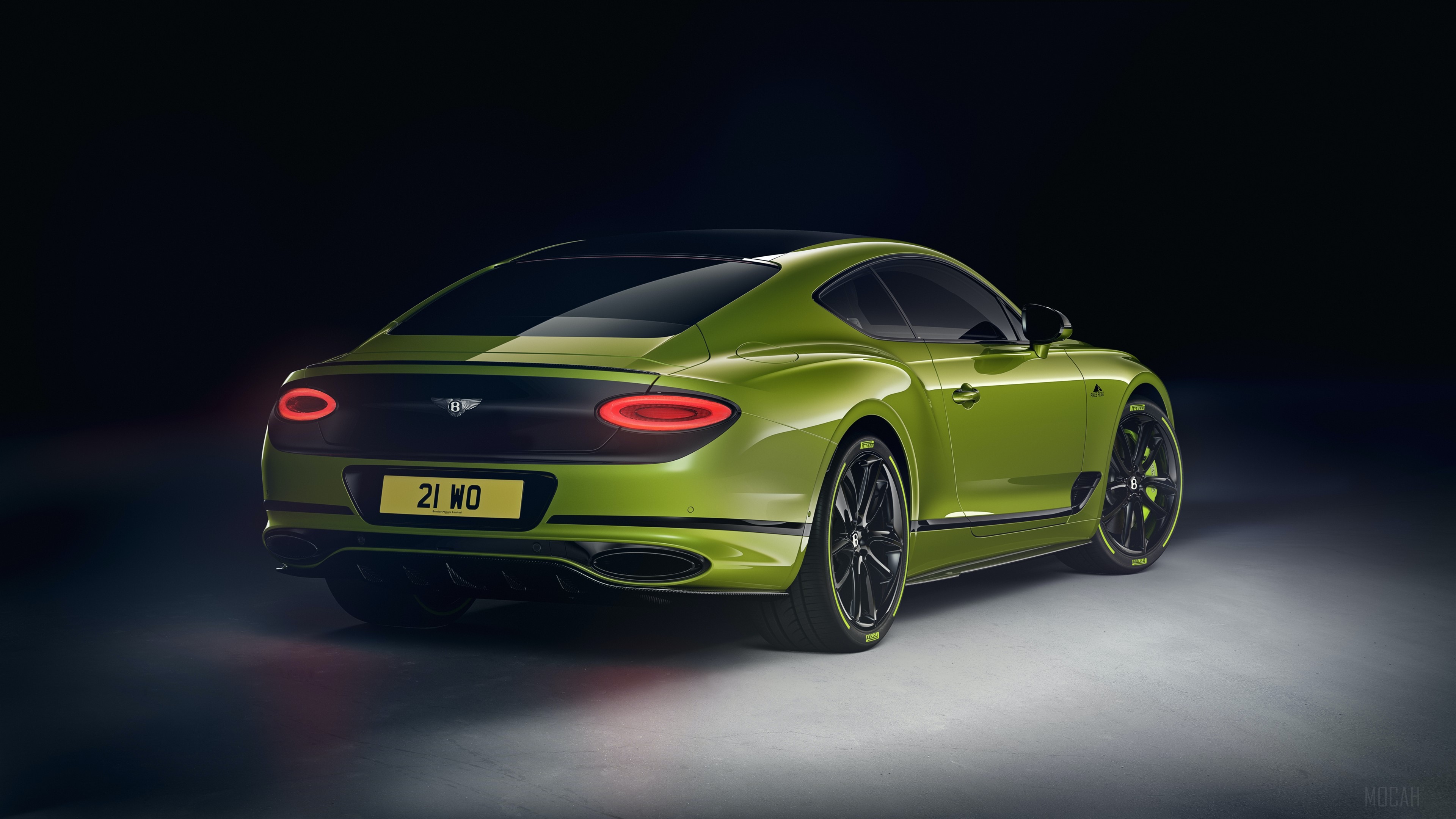 Bentley Continental GT Limited Edition Pikes Peak Rear HD Wallpaper