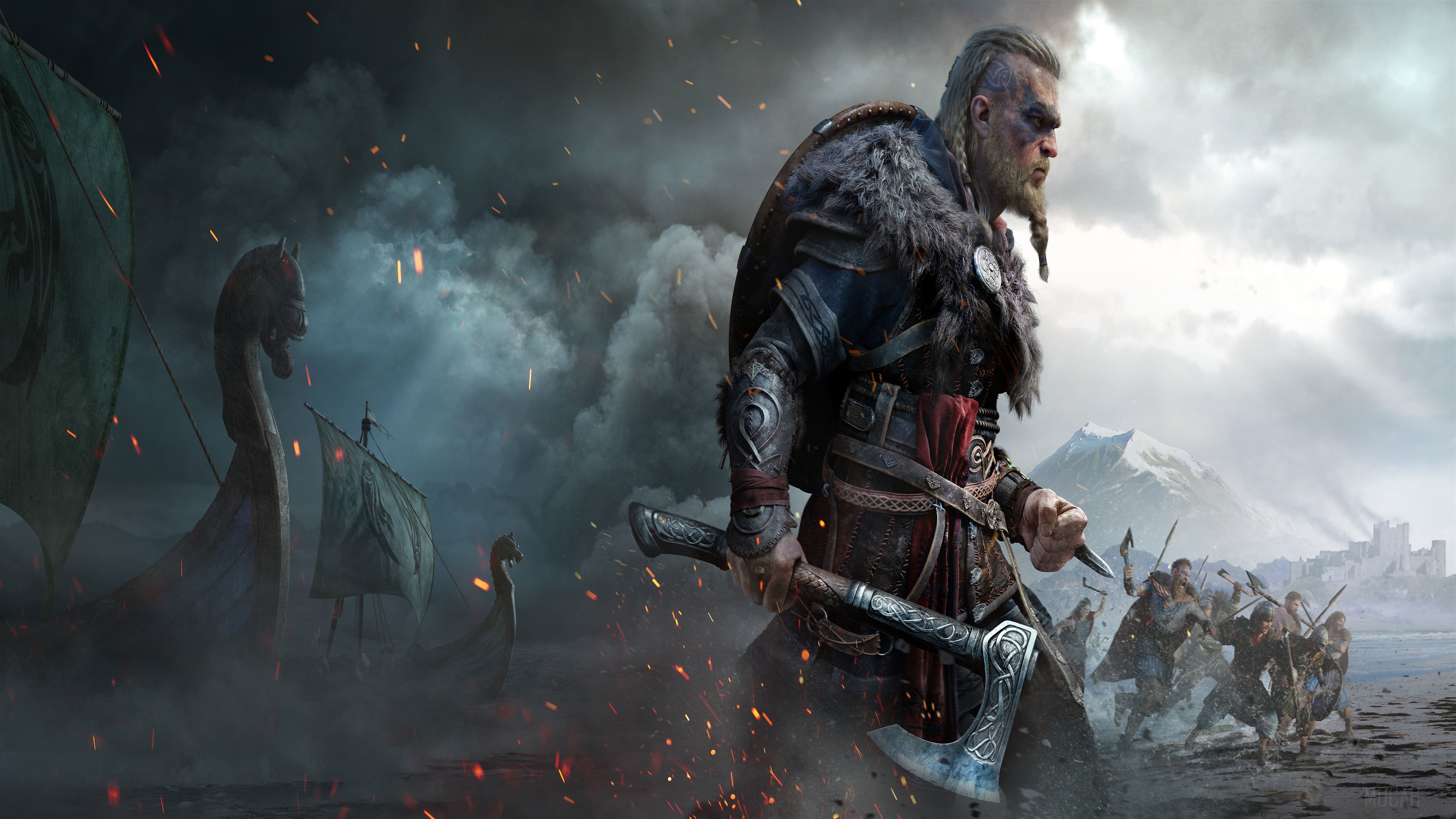 Eivor from Assassins Creed Valhalla 4K HD Wallpaper