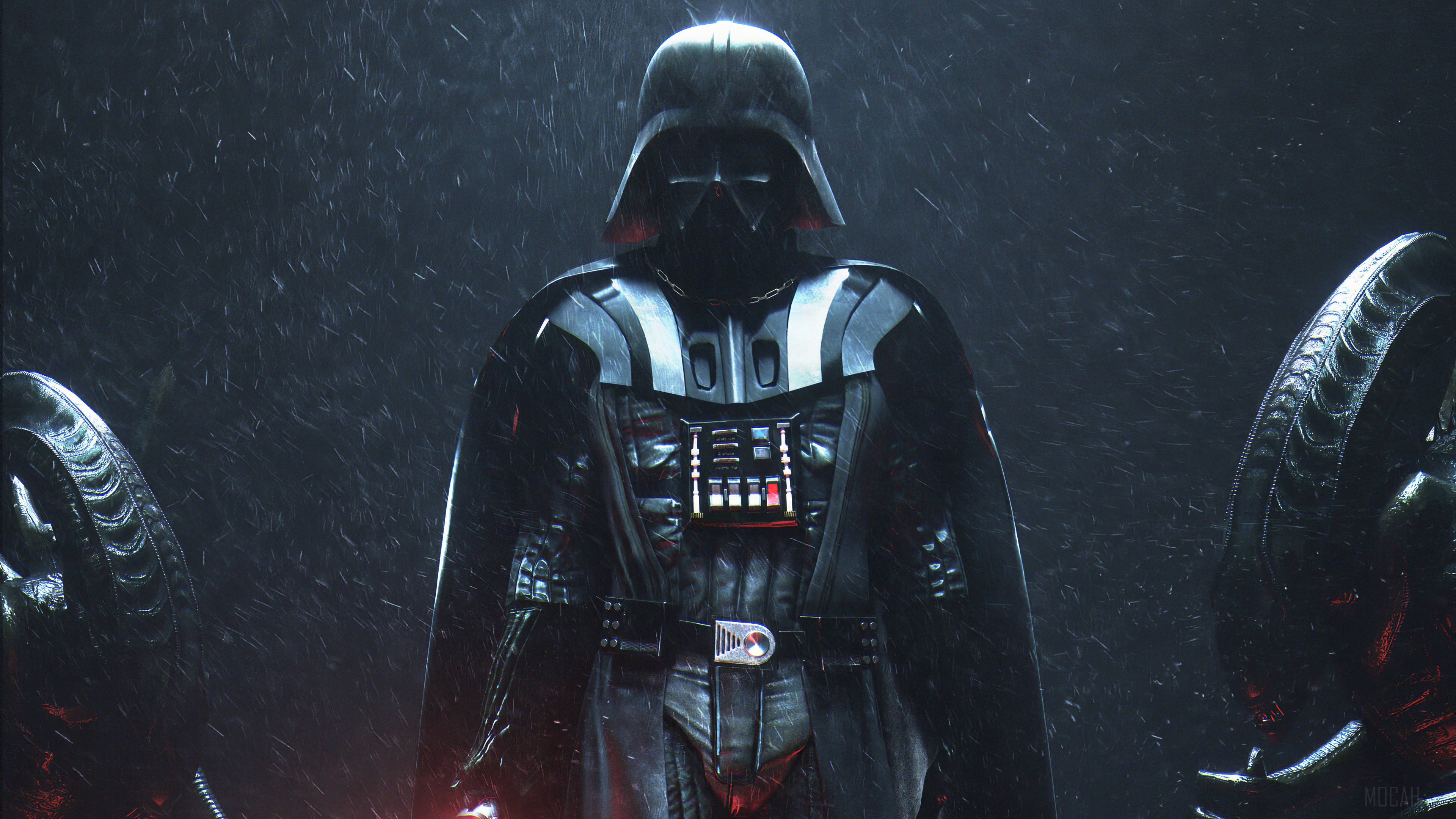 Darth Vader from Star Wars Art 4K HD Wallpaper