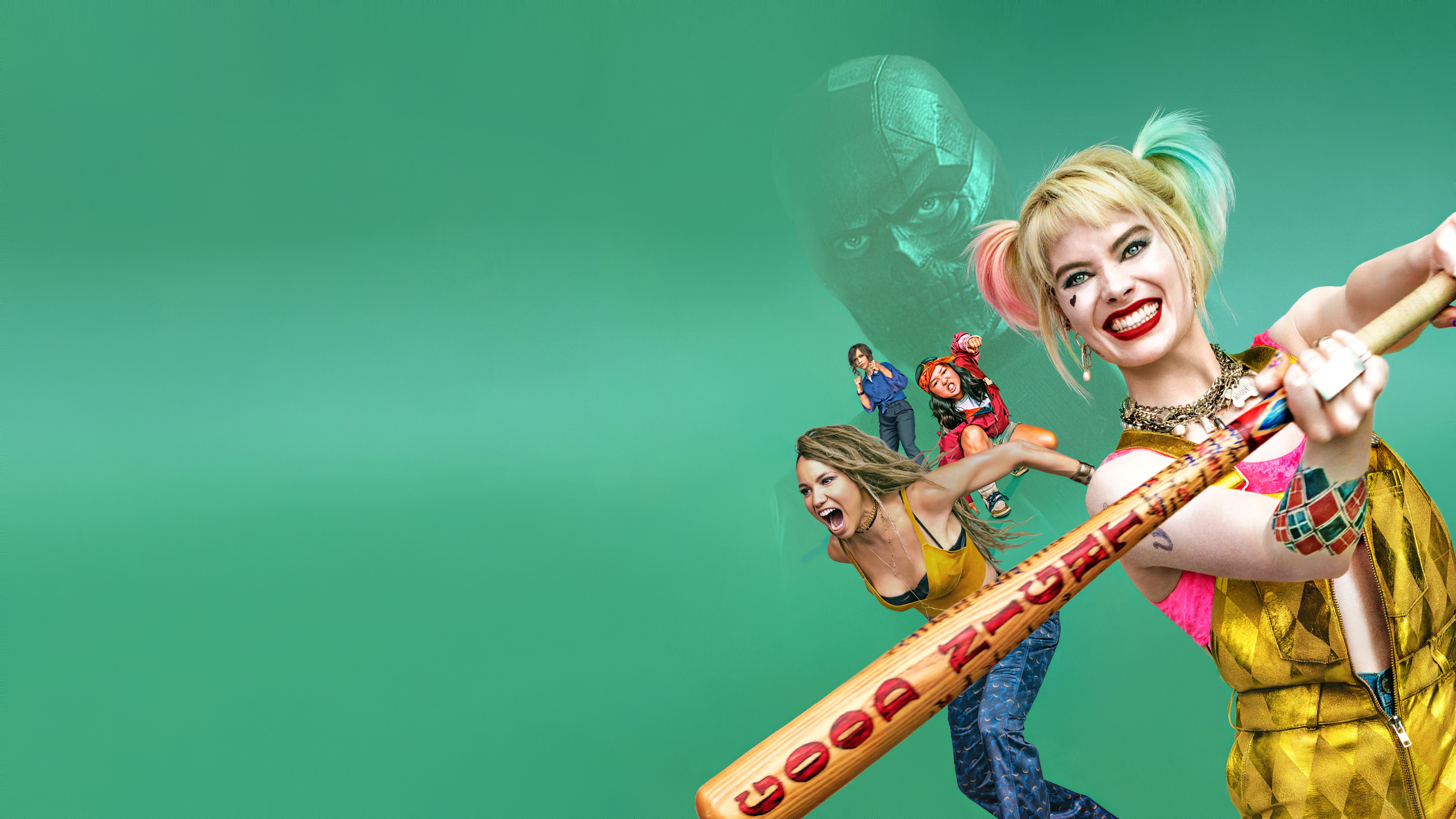 Harley Quinn and allies from Birds of Prey HD Wallpaper