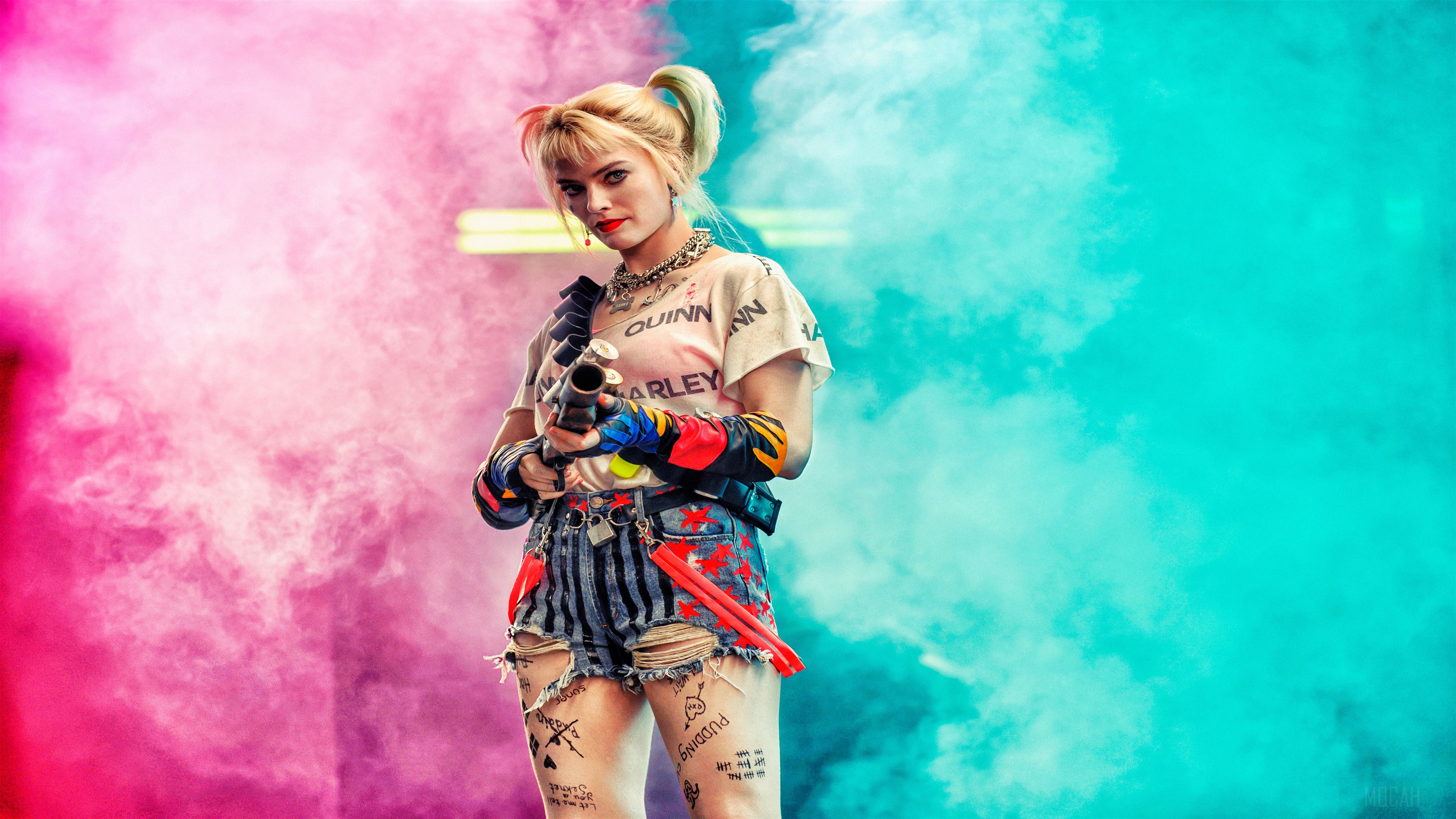 Harley Quinn from Birds of Prey 4K HD Wallpaper