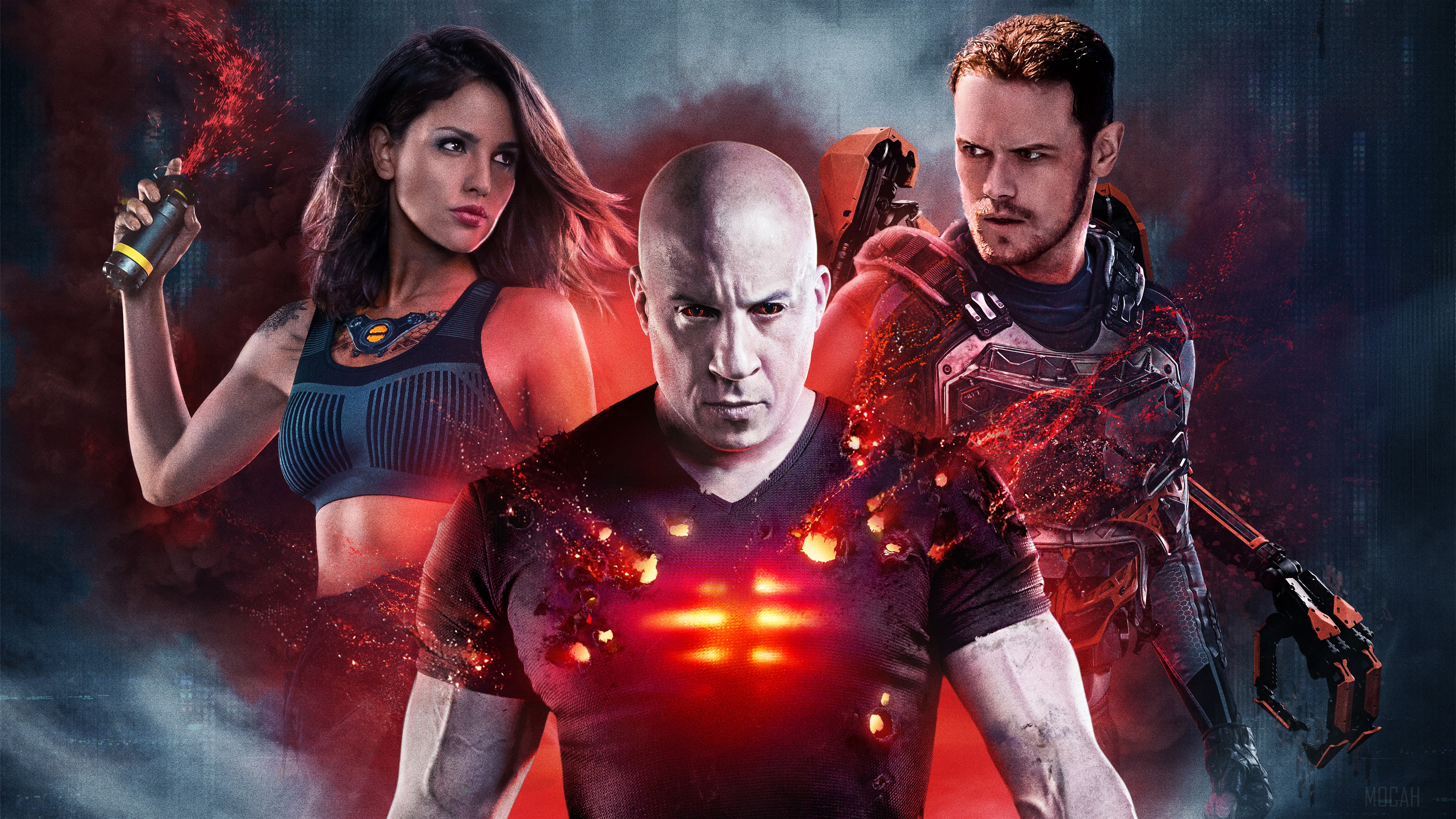 Bloodshot 4K HD Wallpaper