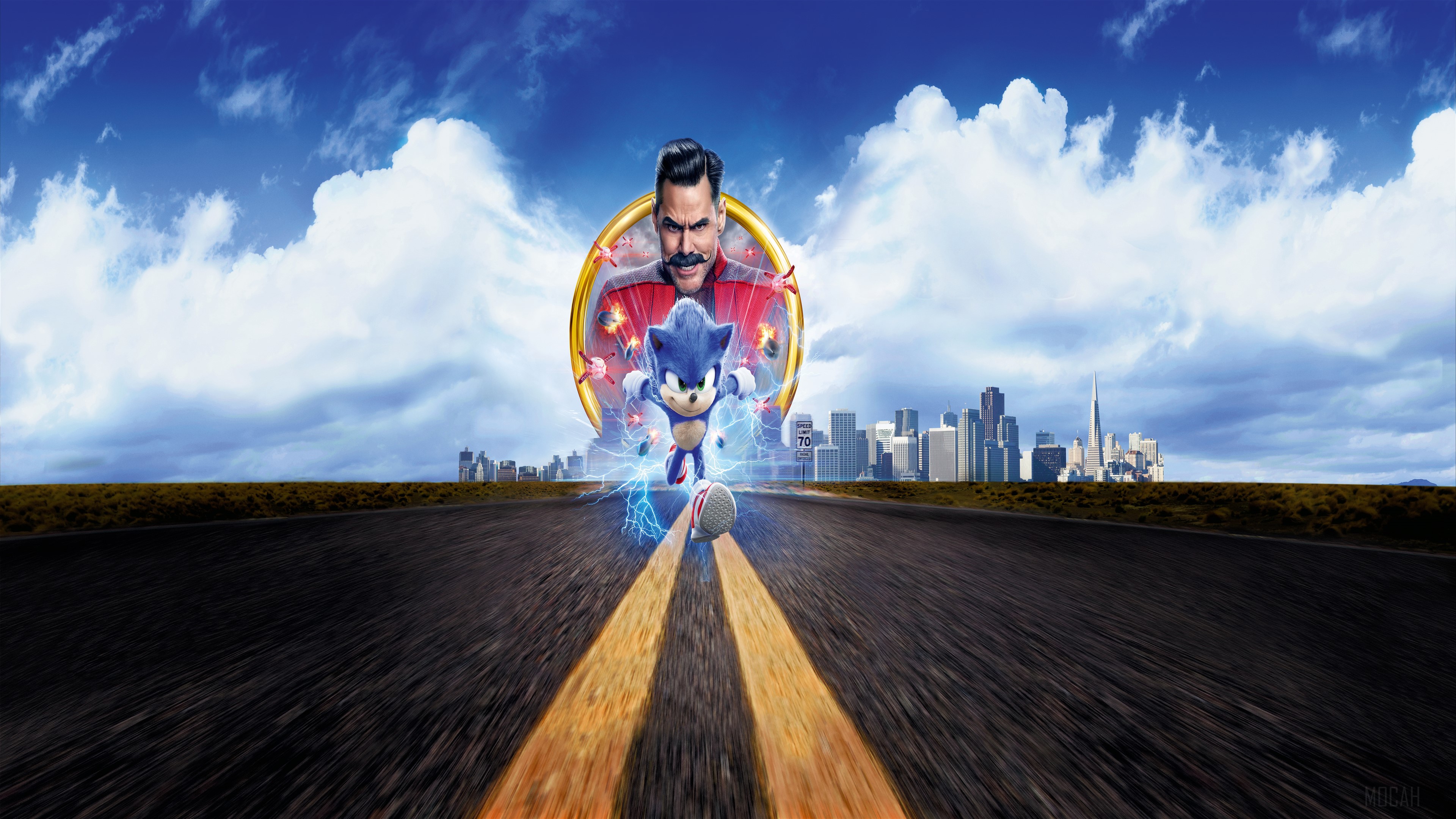 Sonic the Hedgehog 2 4K HD Wallpaper
