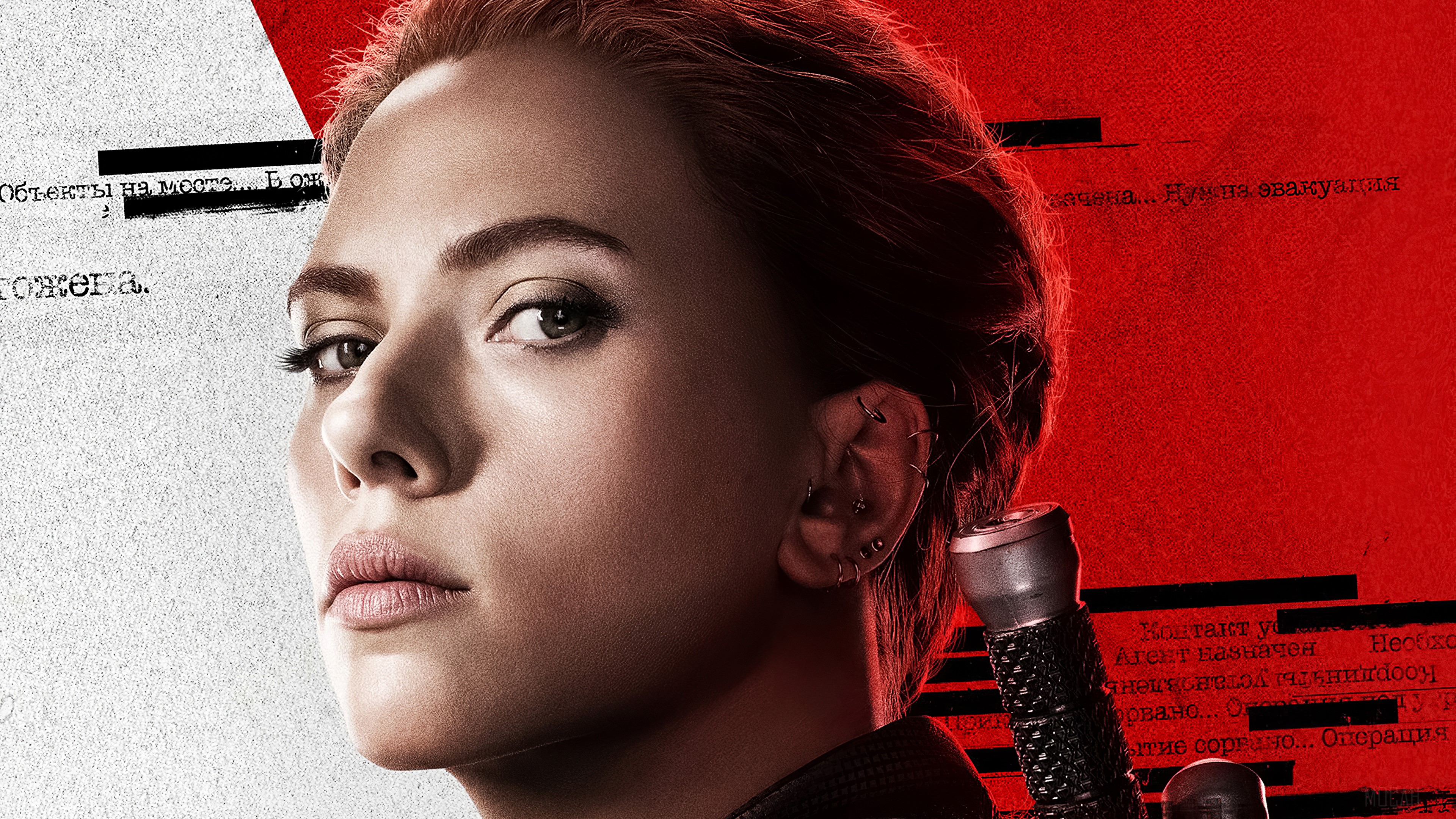 Black Widow Natasha Romanoff 4K HD Wallpaper