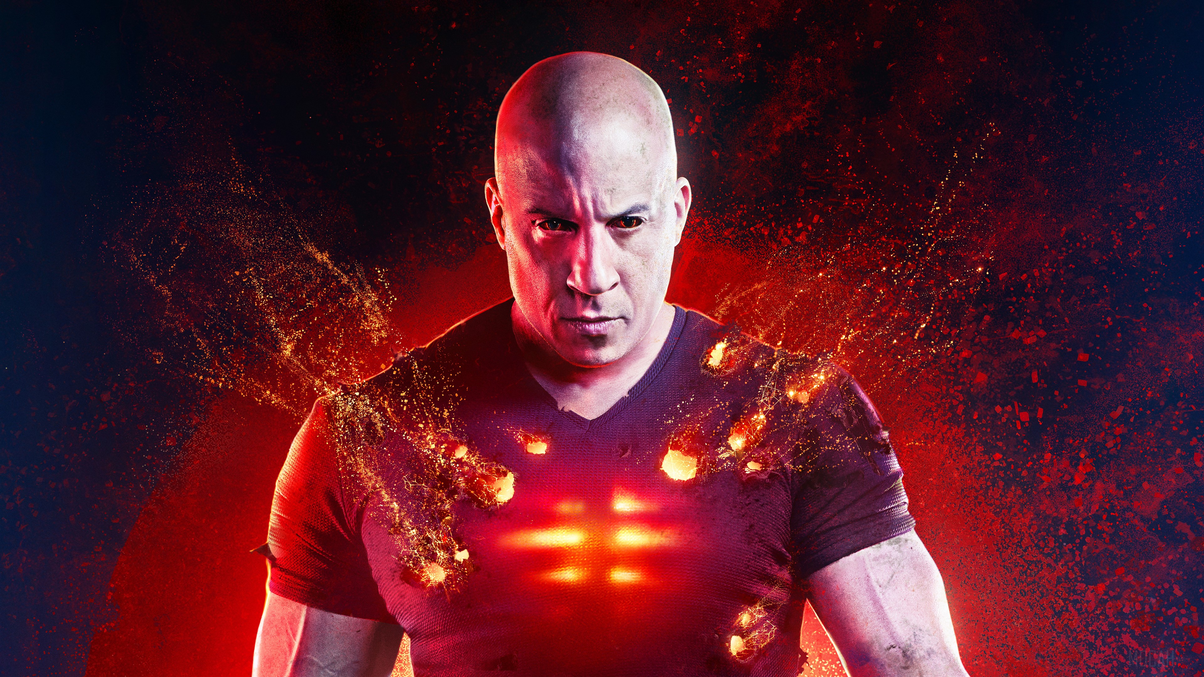 Vin Diesel as Bloodshot in Bloodshot 4K HD Wallpaper