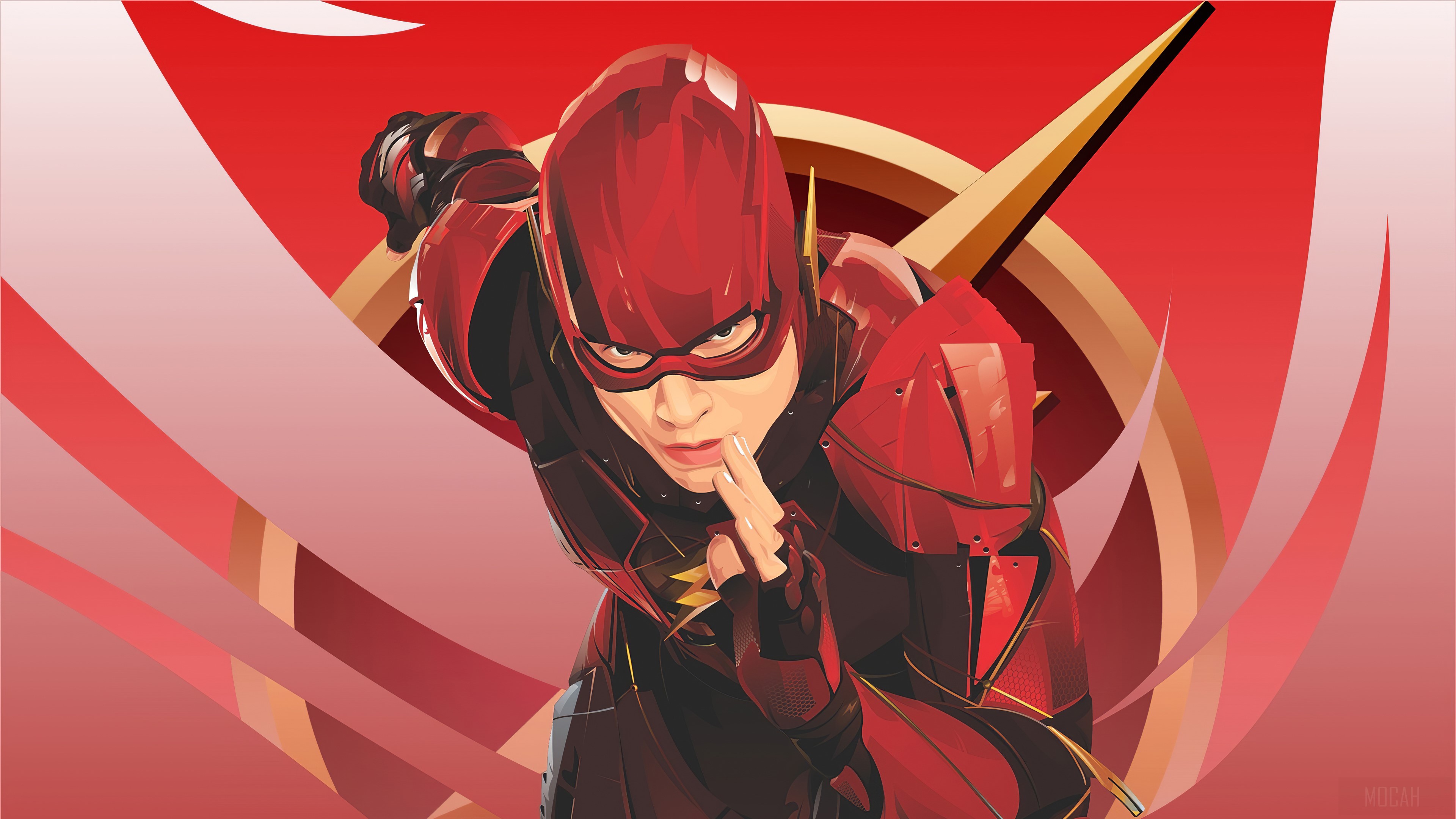 The Flash from DC Comics 4K HD Wallpaper