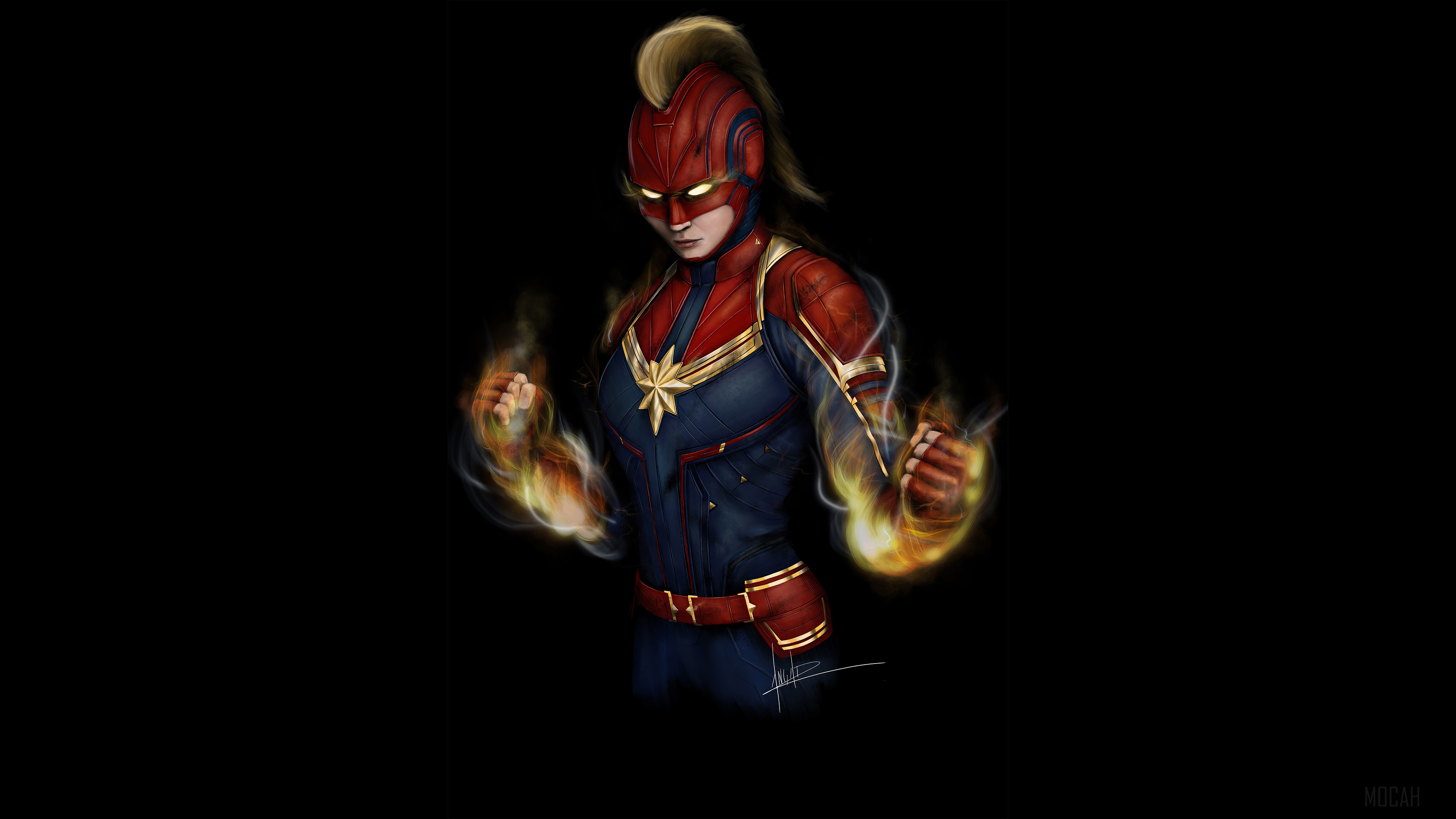 Captain Marvel HD Wallpaper