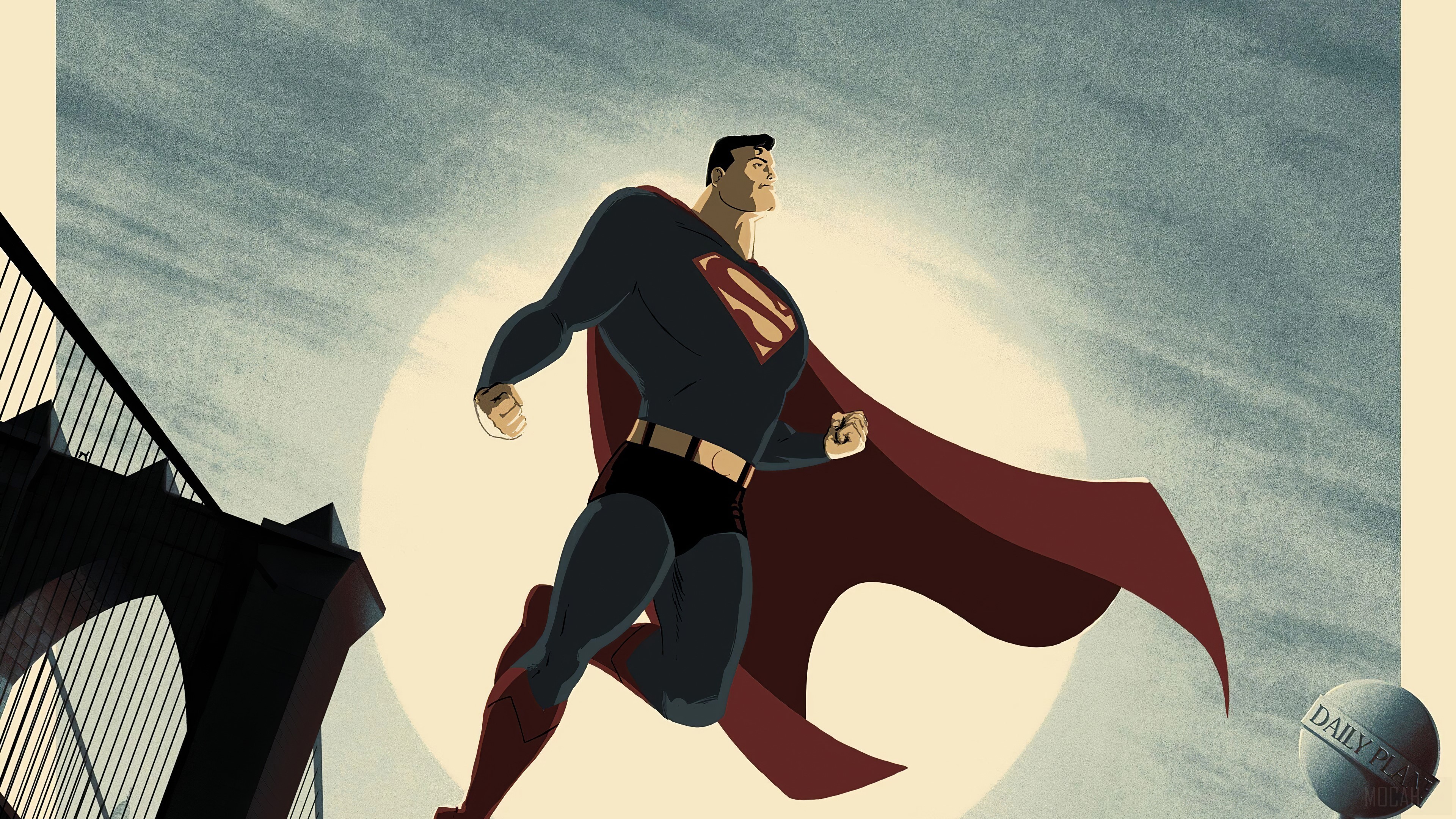 Superman from DC Comics 4K HD Wallpaper