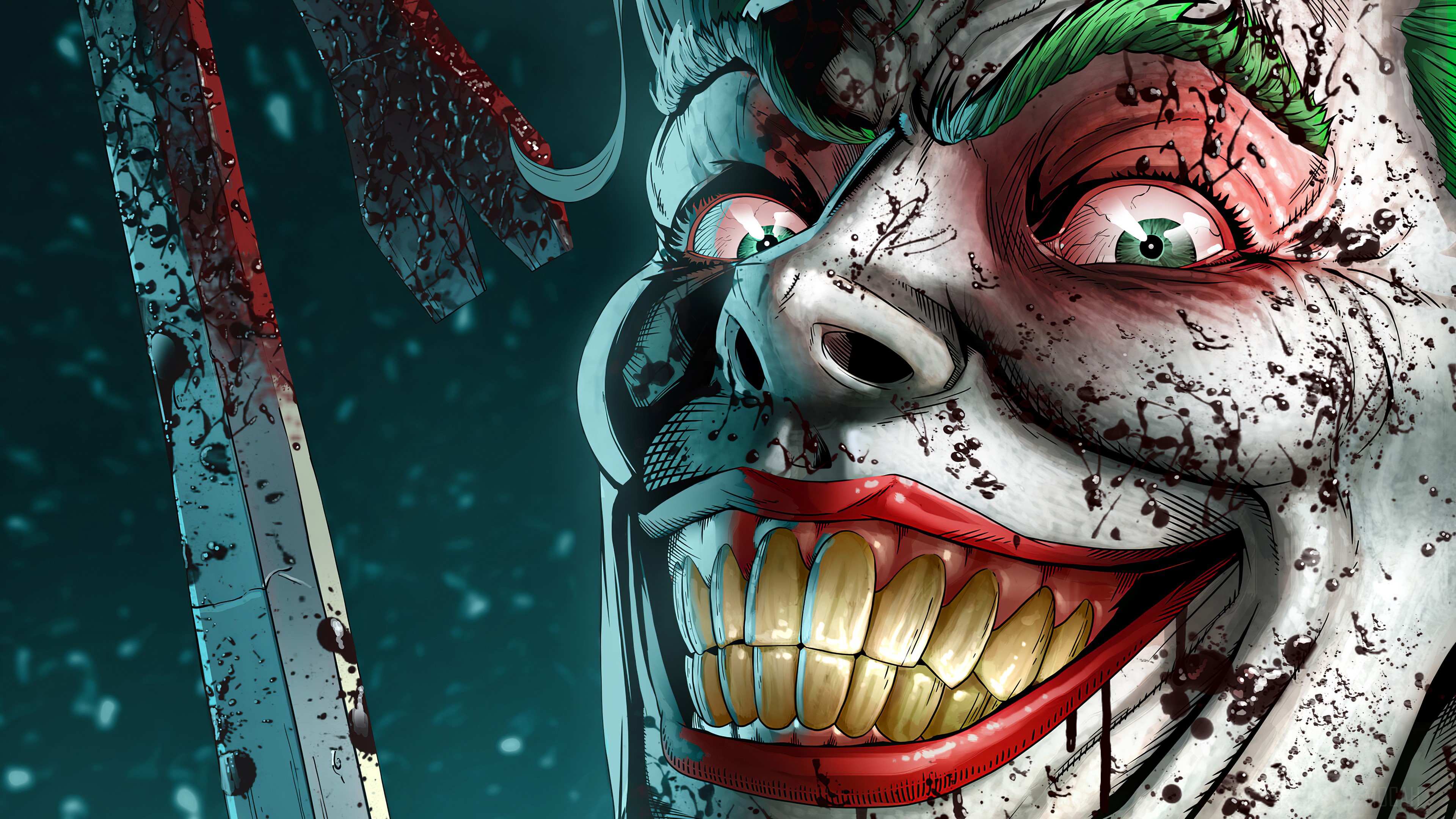 Joker from Batman 4K HD Wallpaper