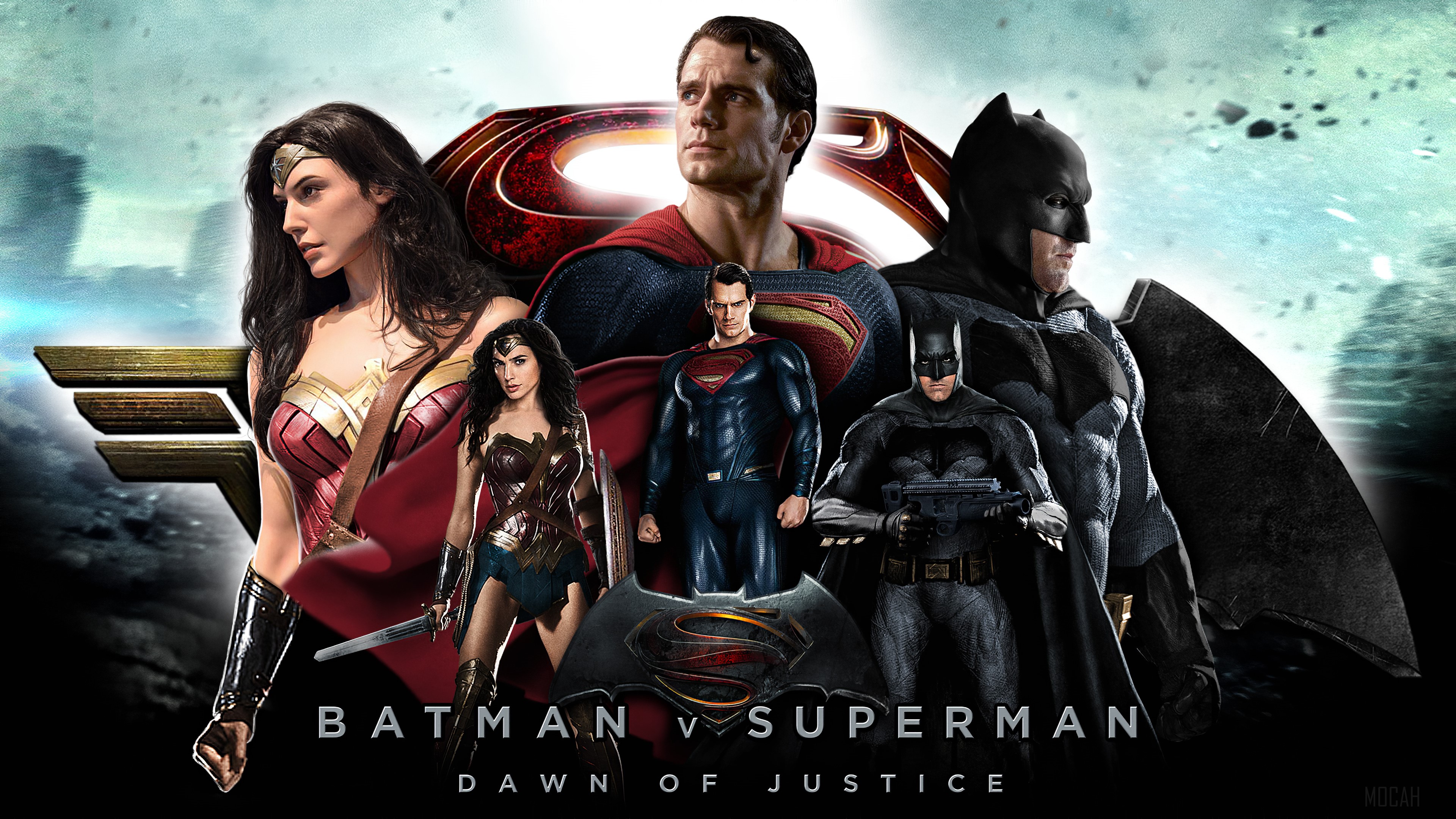 Batman v Superman: Dawn of Justice 4K HD Wallpaper