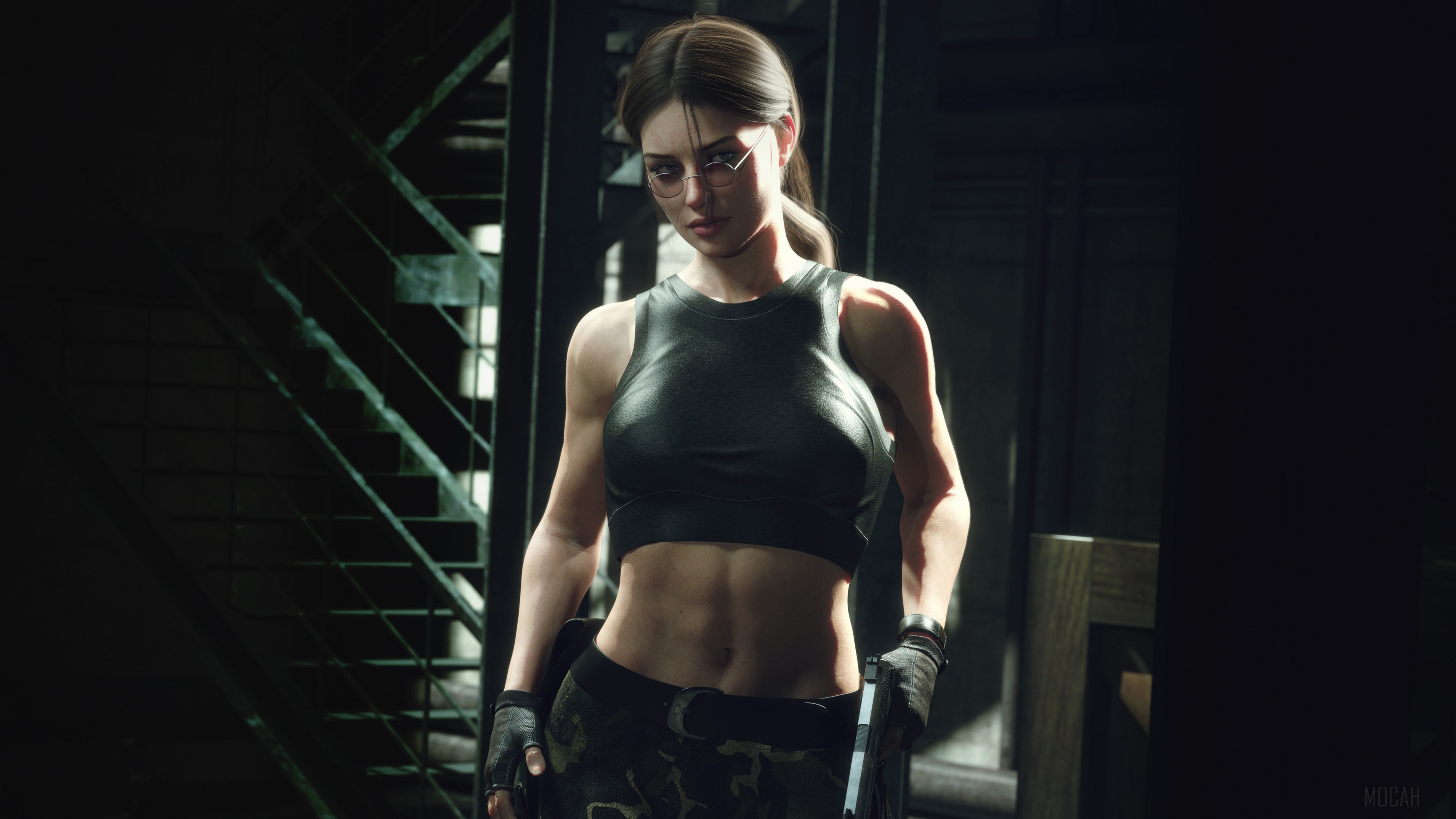 Lara Croft from Tomb Raider 4K HD Wallpaper