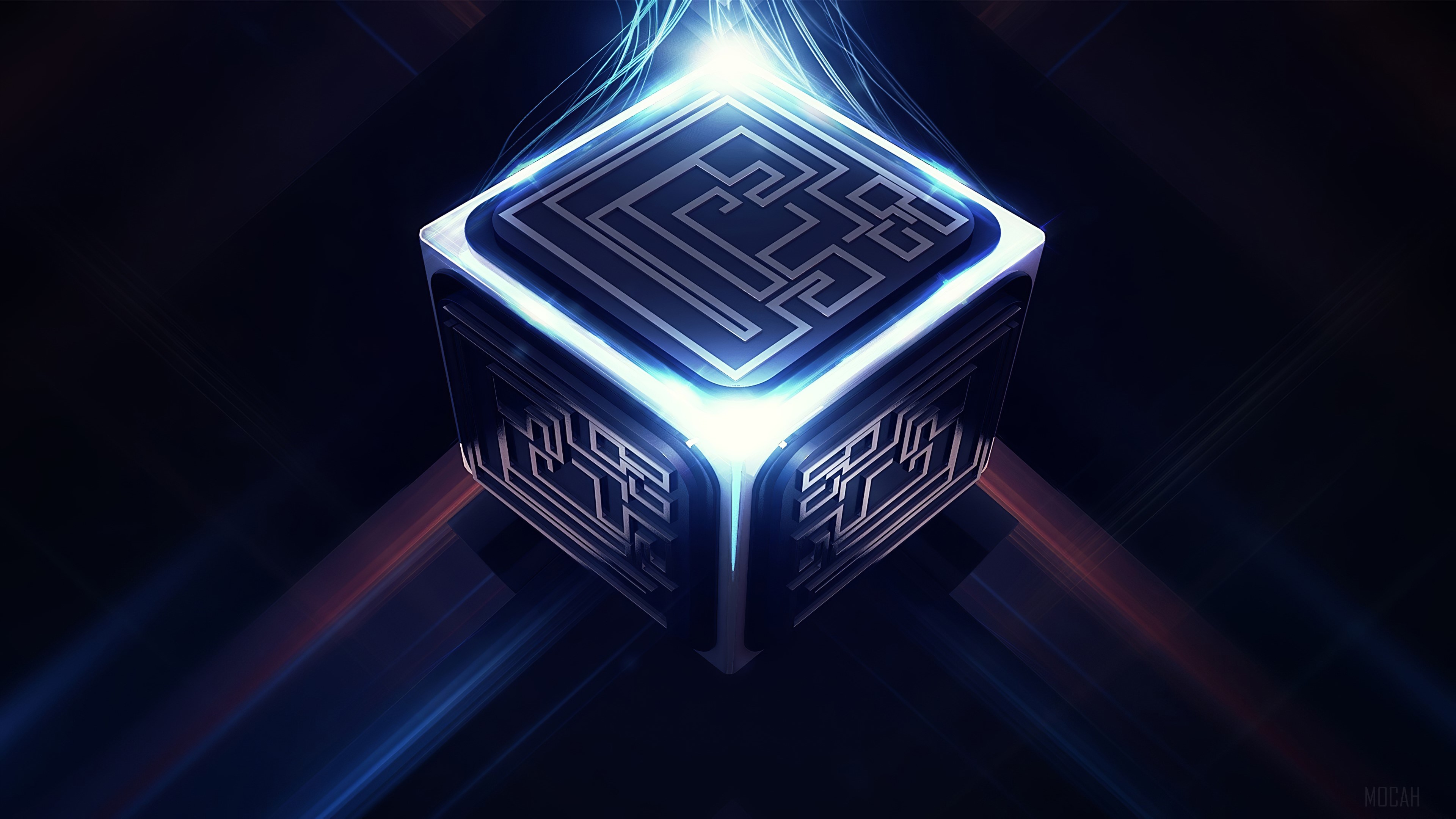 Cube Energy HD Wallpaper
