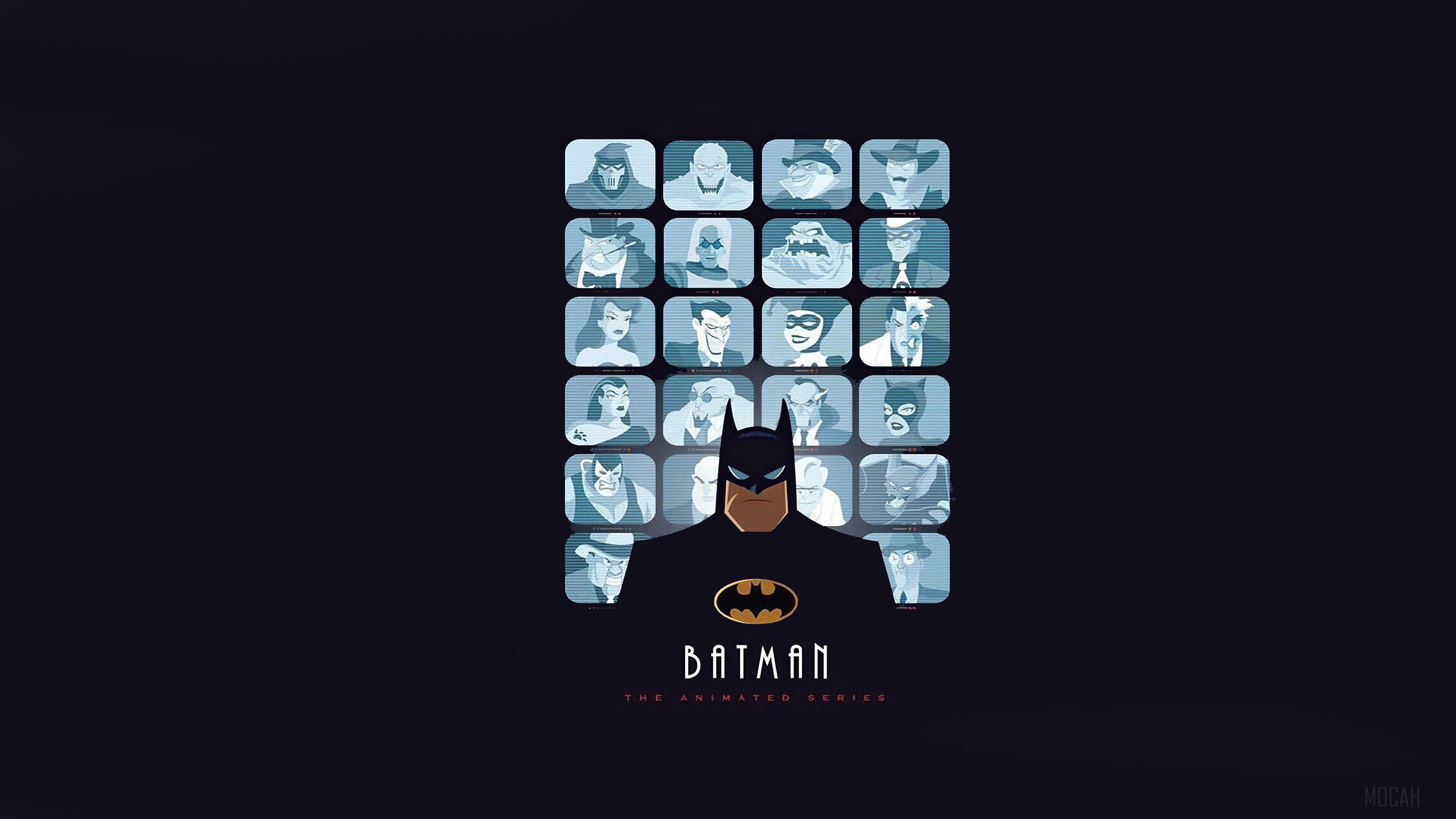 Batman The Animated Series 4K HD Wallpaper