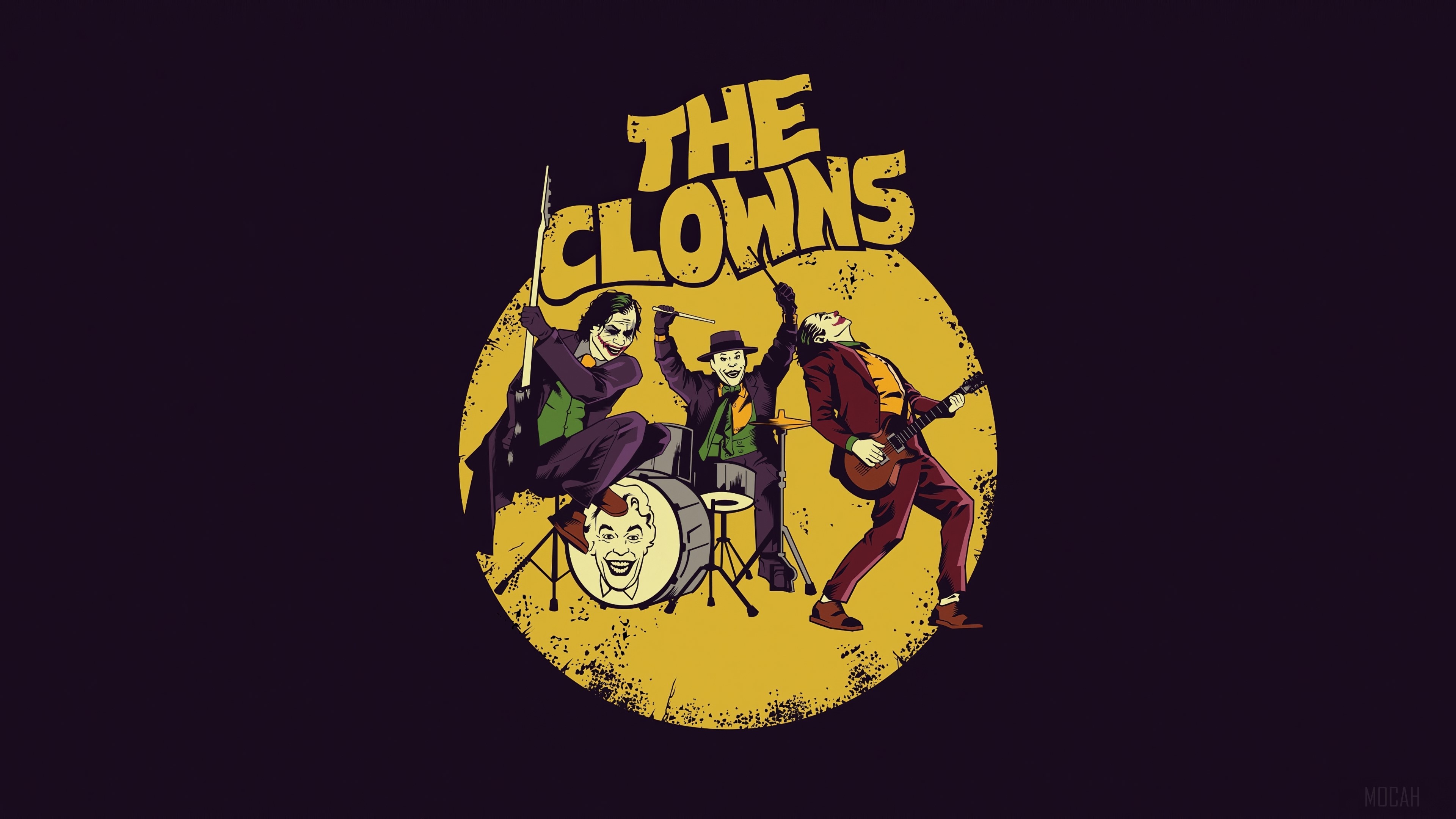 The Clowns HD Wallpaper