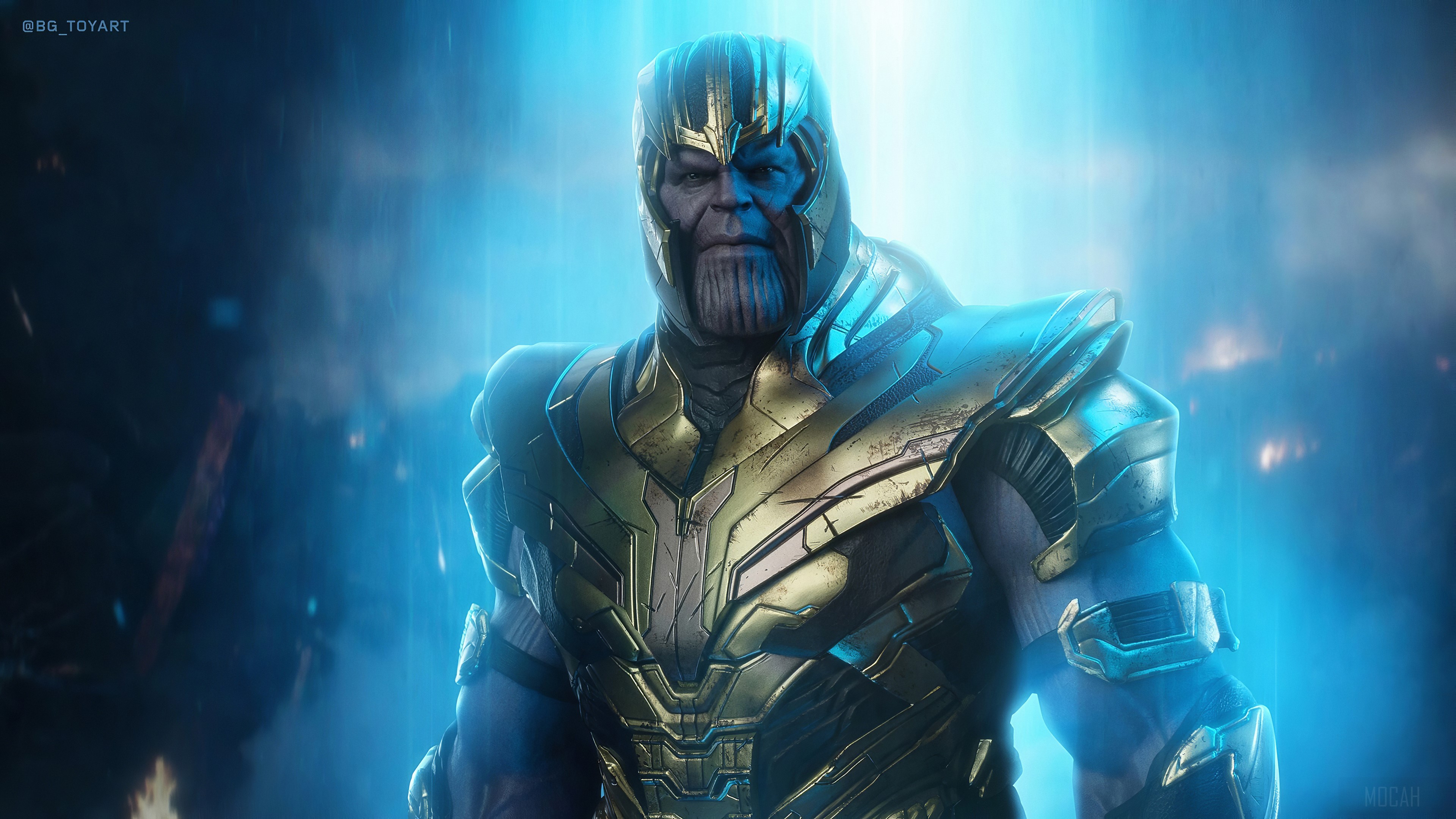 Thanos from Marvel Art 4K HD Wallpaper