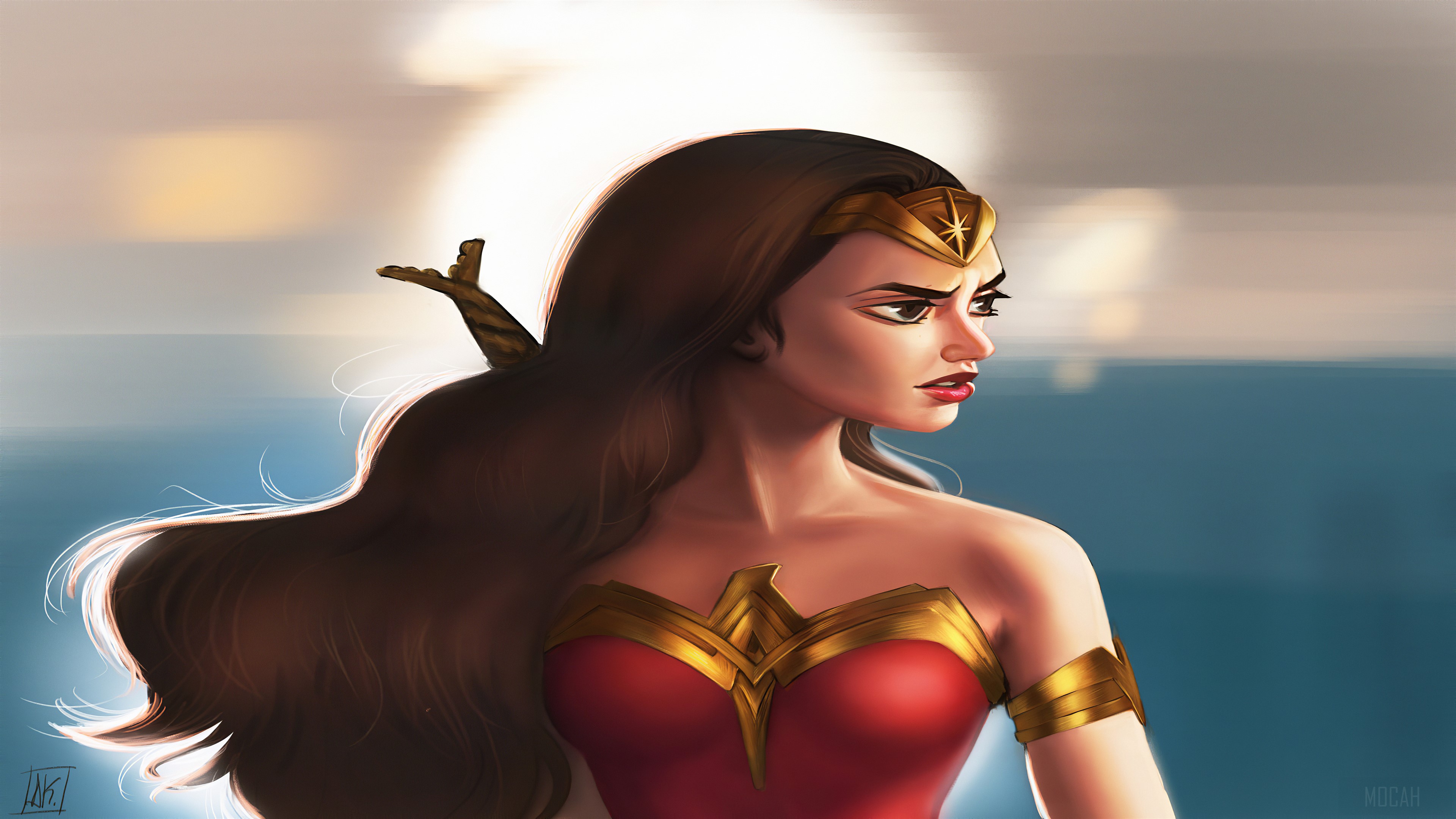 Wonder Woman Fan Art HD Wallpaper