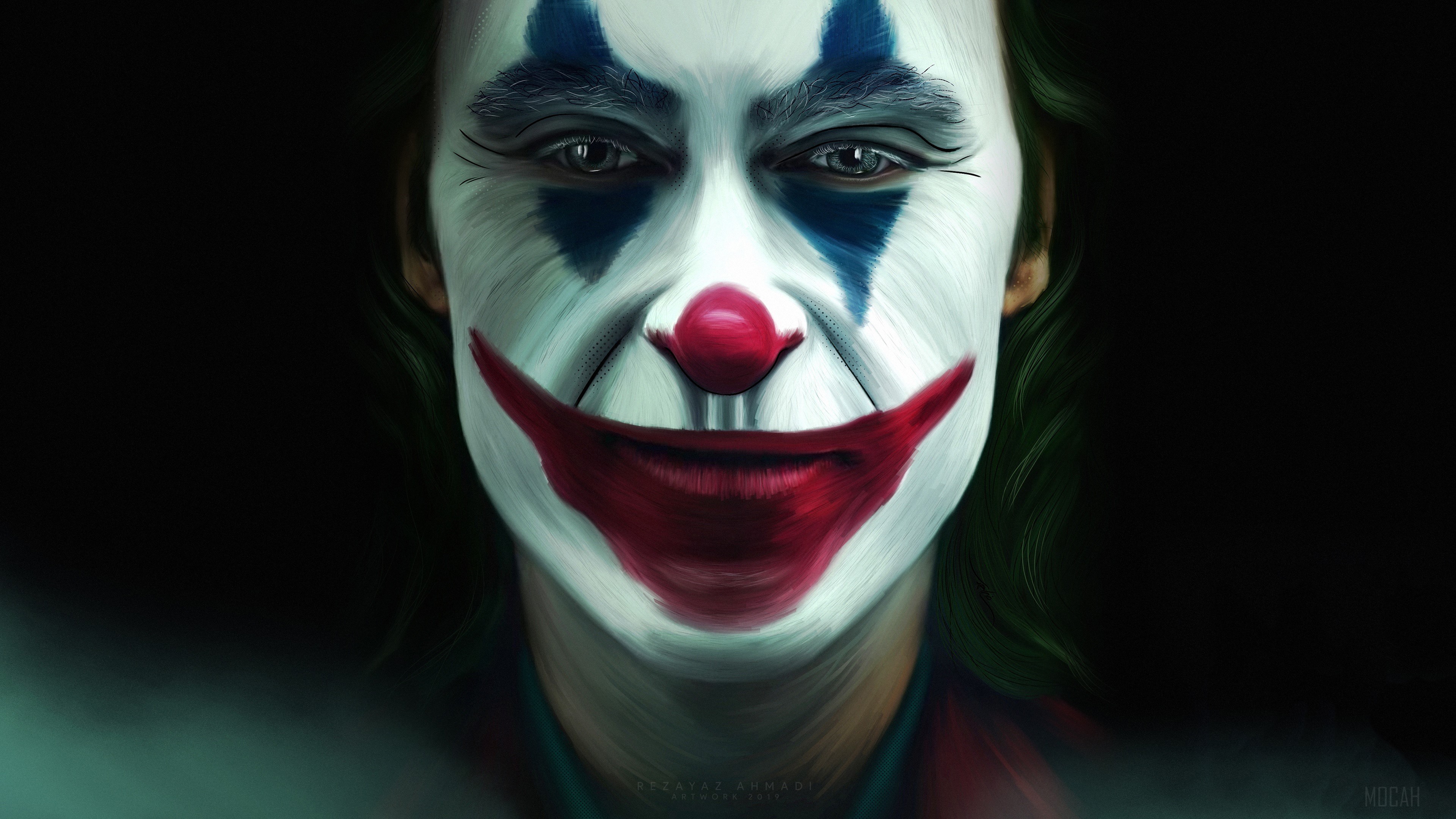 Joker Face Art HD Wallpaper