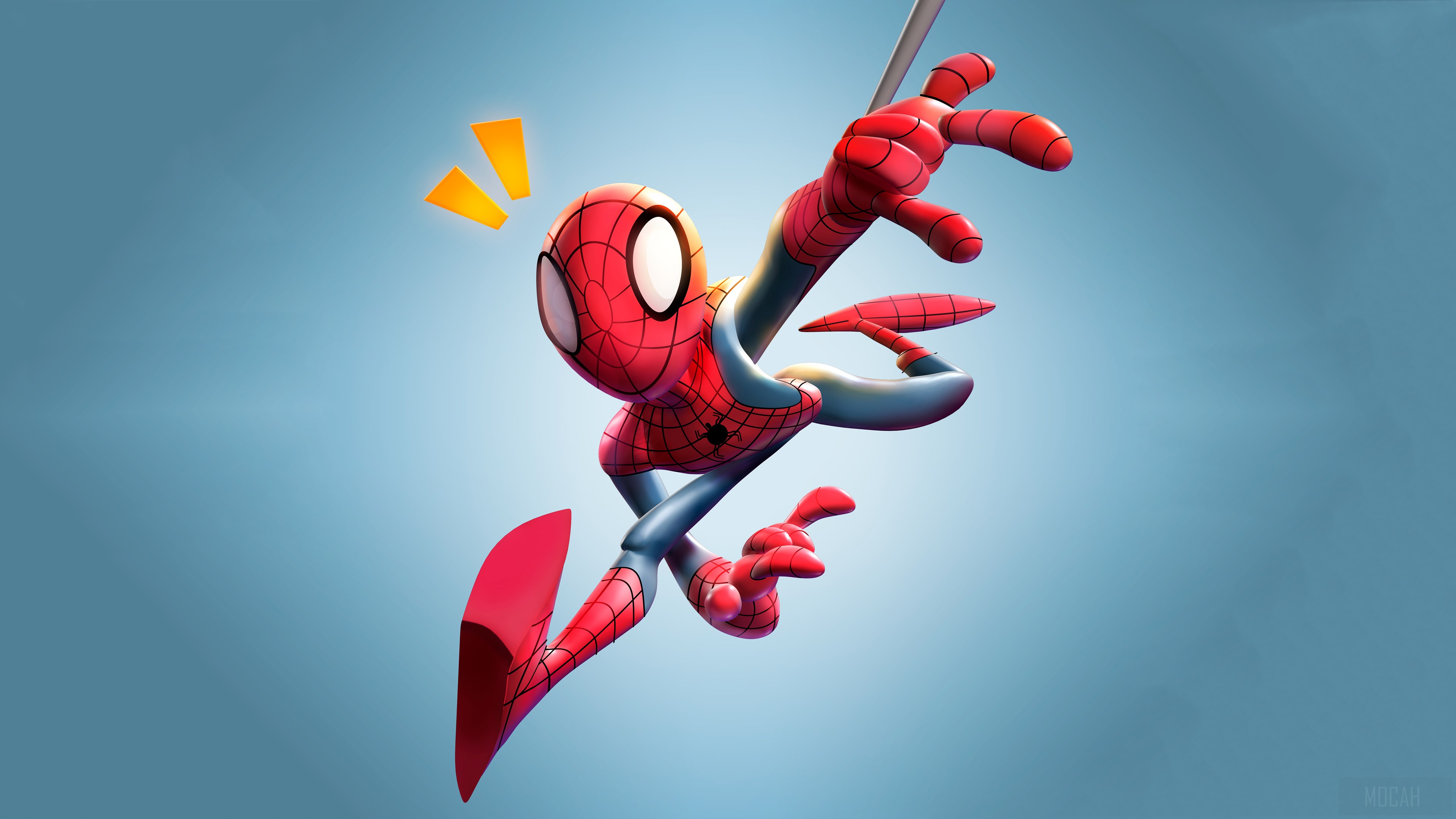 Spiderman 3d Art HD Wallpaper