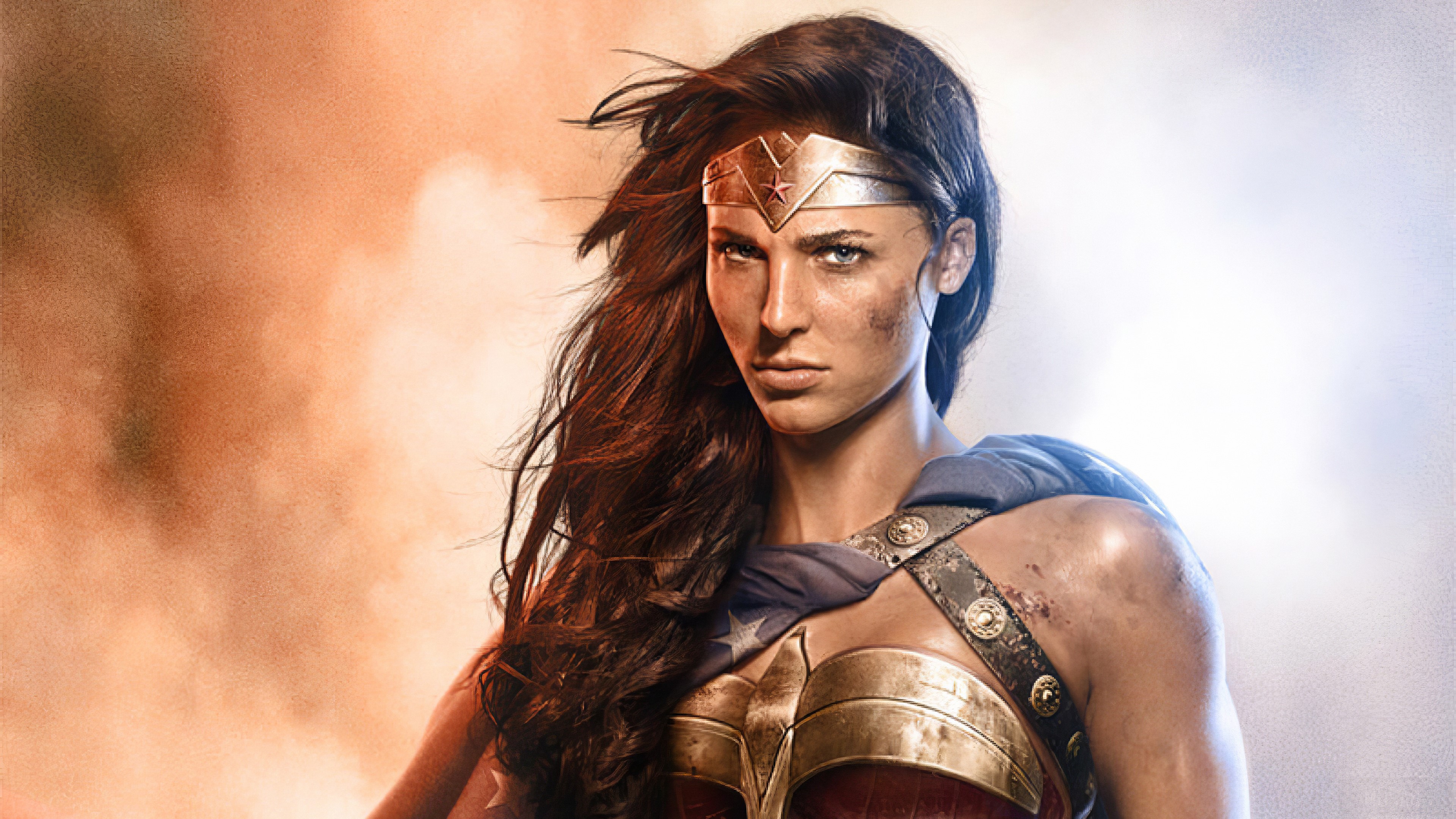 Wonder Woman Cosplay Art HD Wallpaper