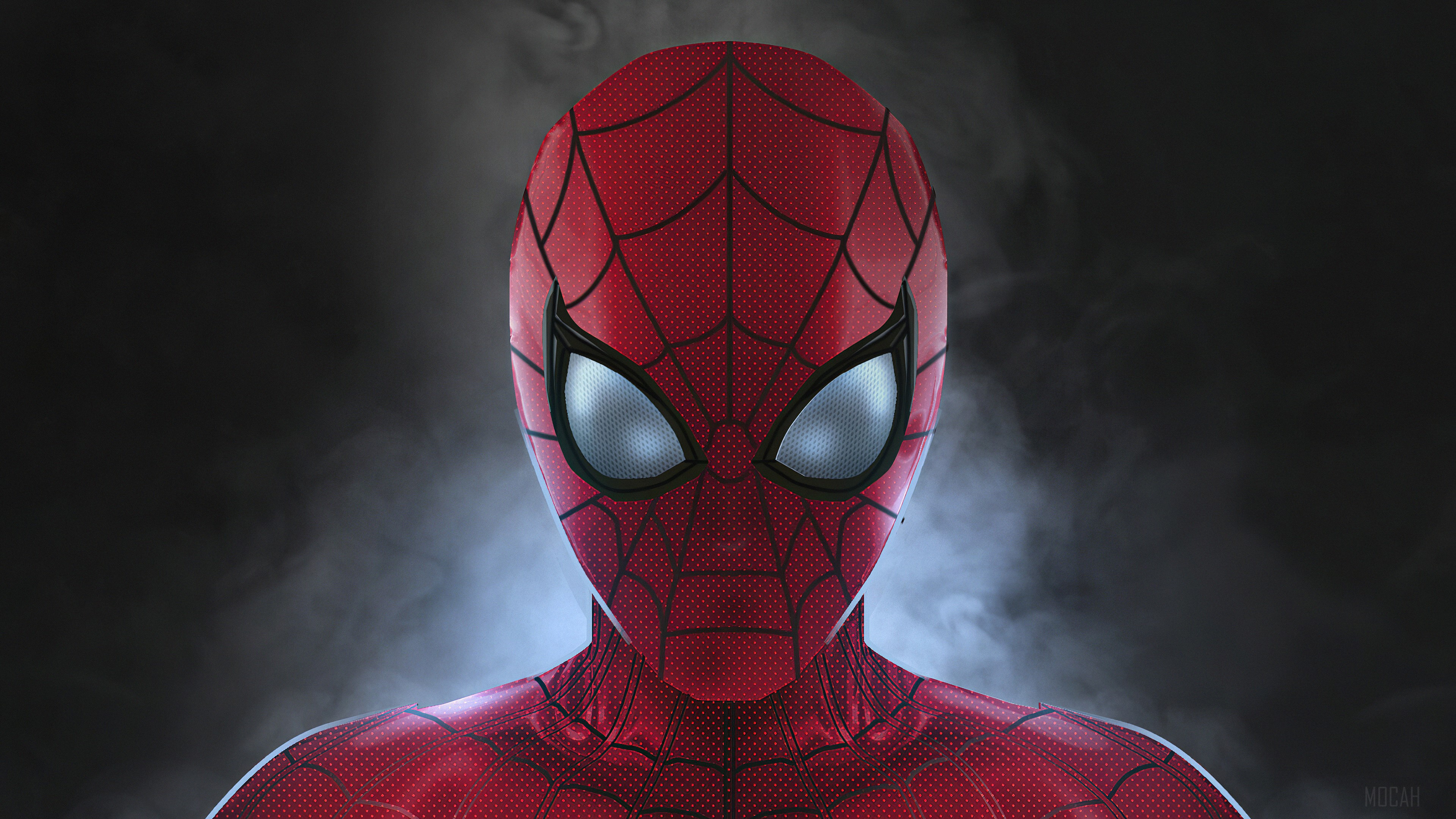 Spider-Man Mask 4K HD Wallpaper