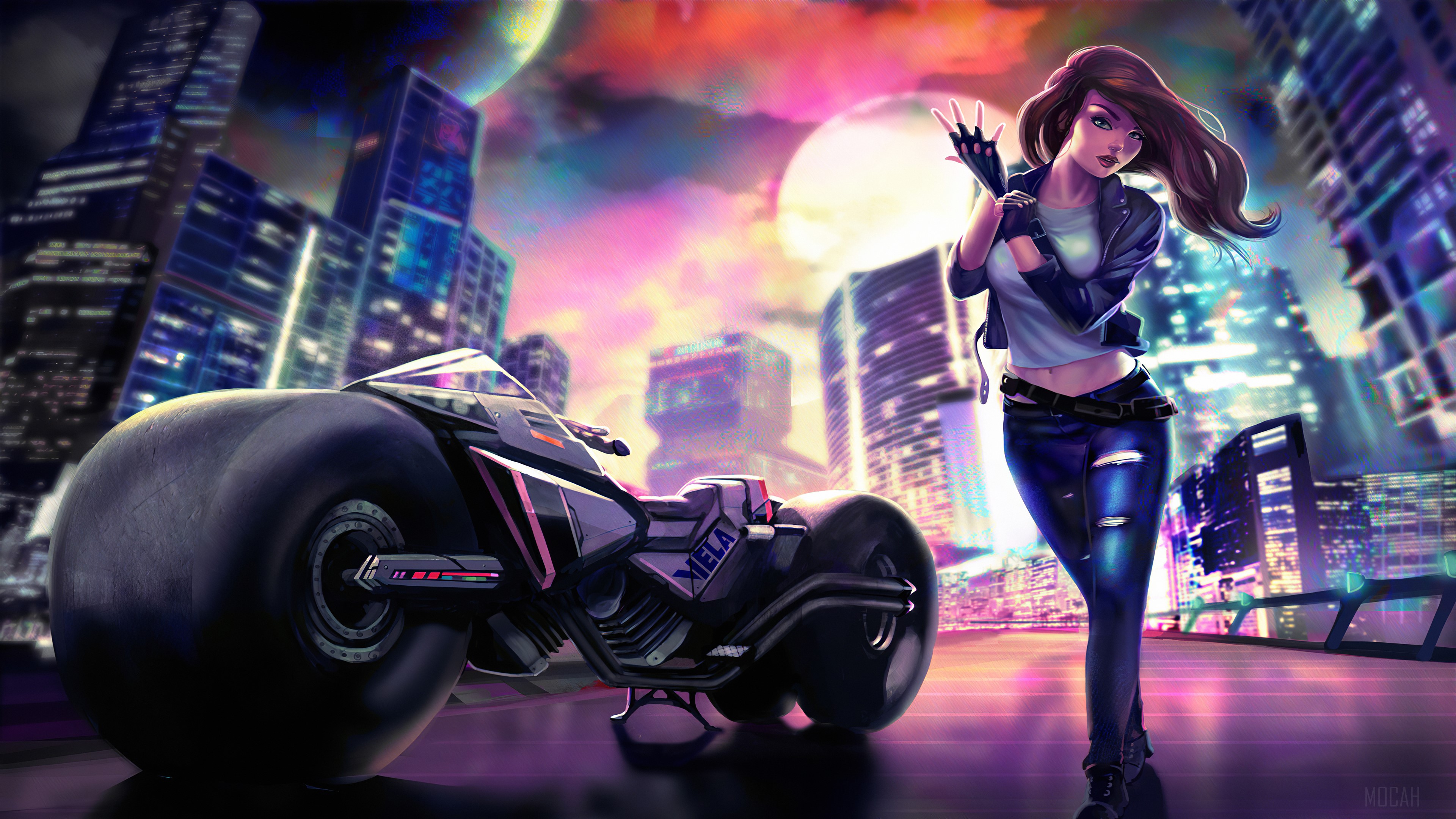 Duskrider HD Wallpaper