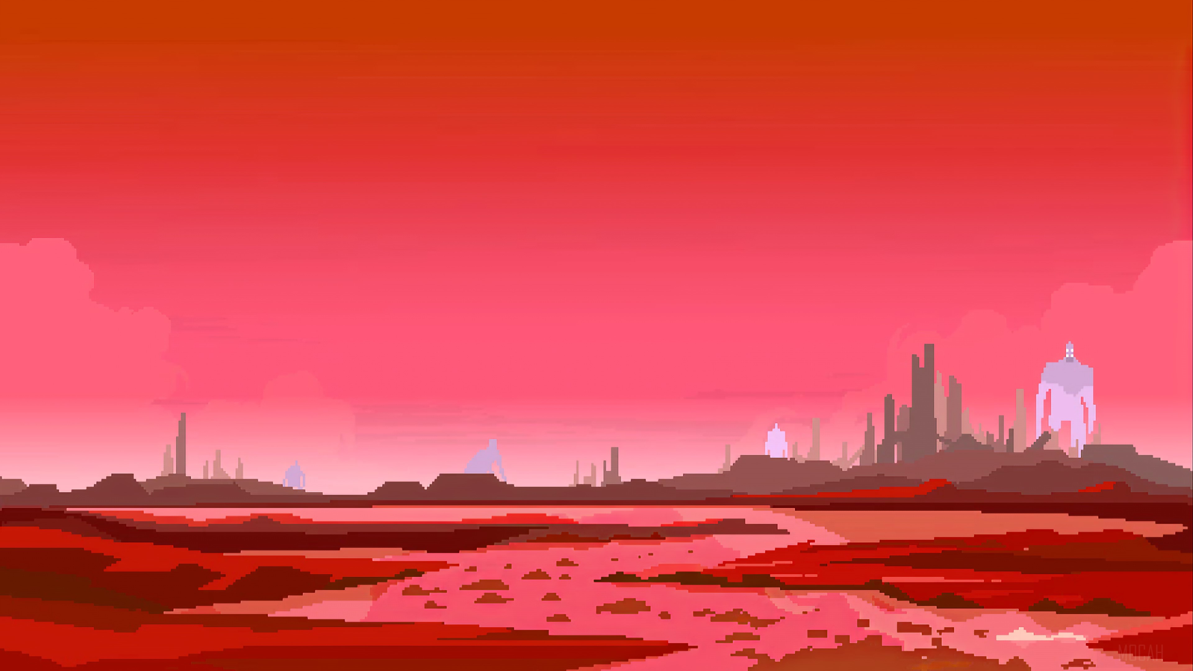 Hyper Light Drifter 8bit HD Wallpaper