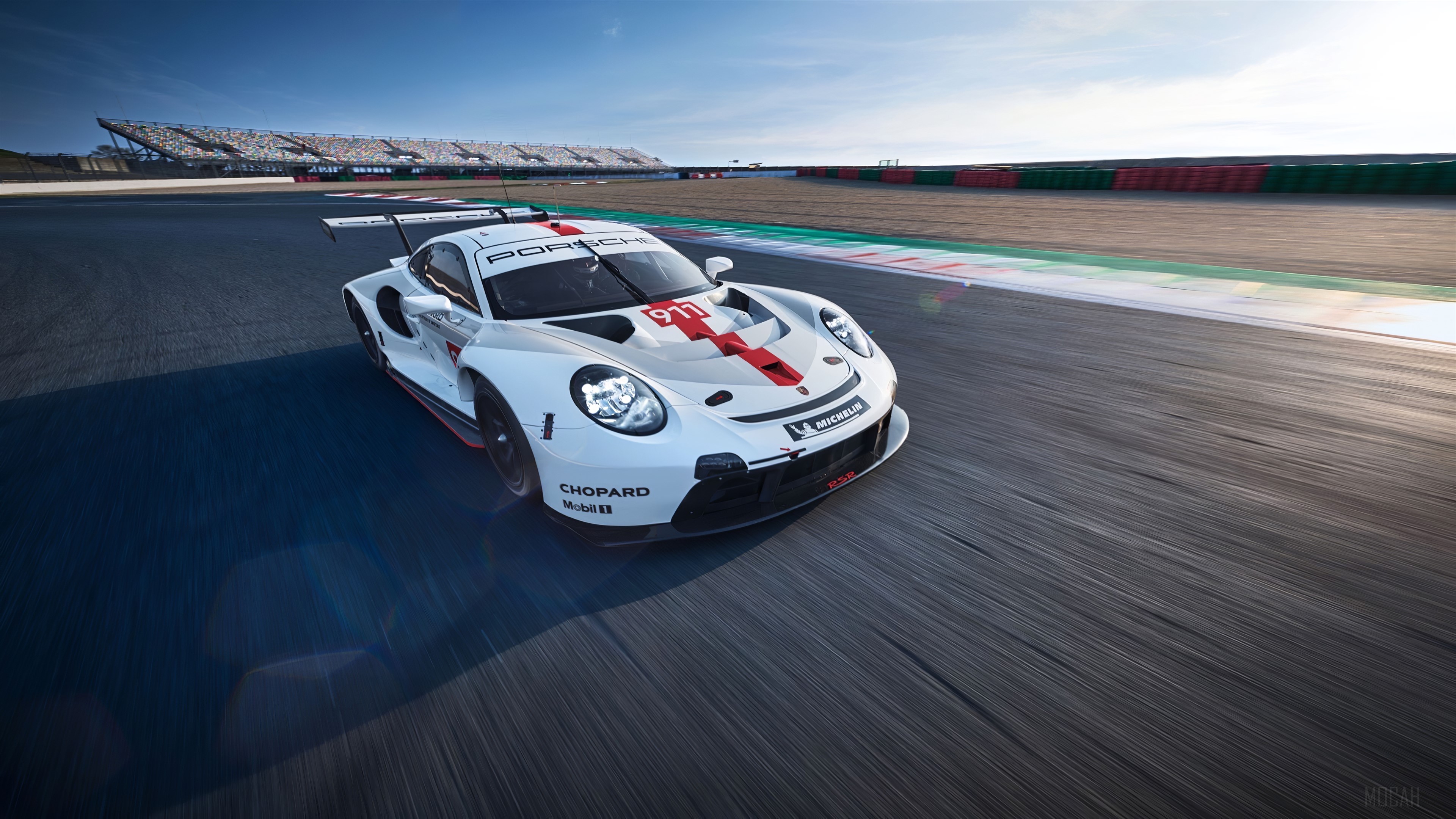 Porsche 911 RSR 2020 4K Race Car HD Wallpaper