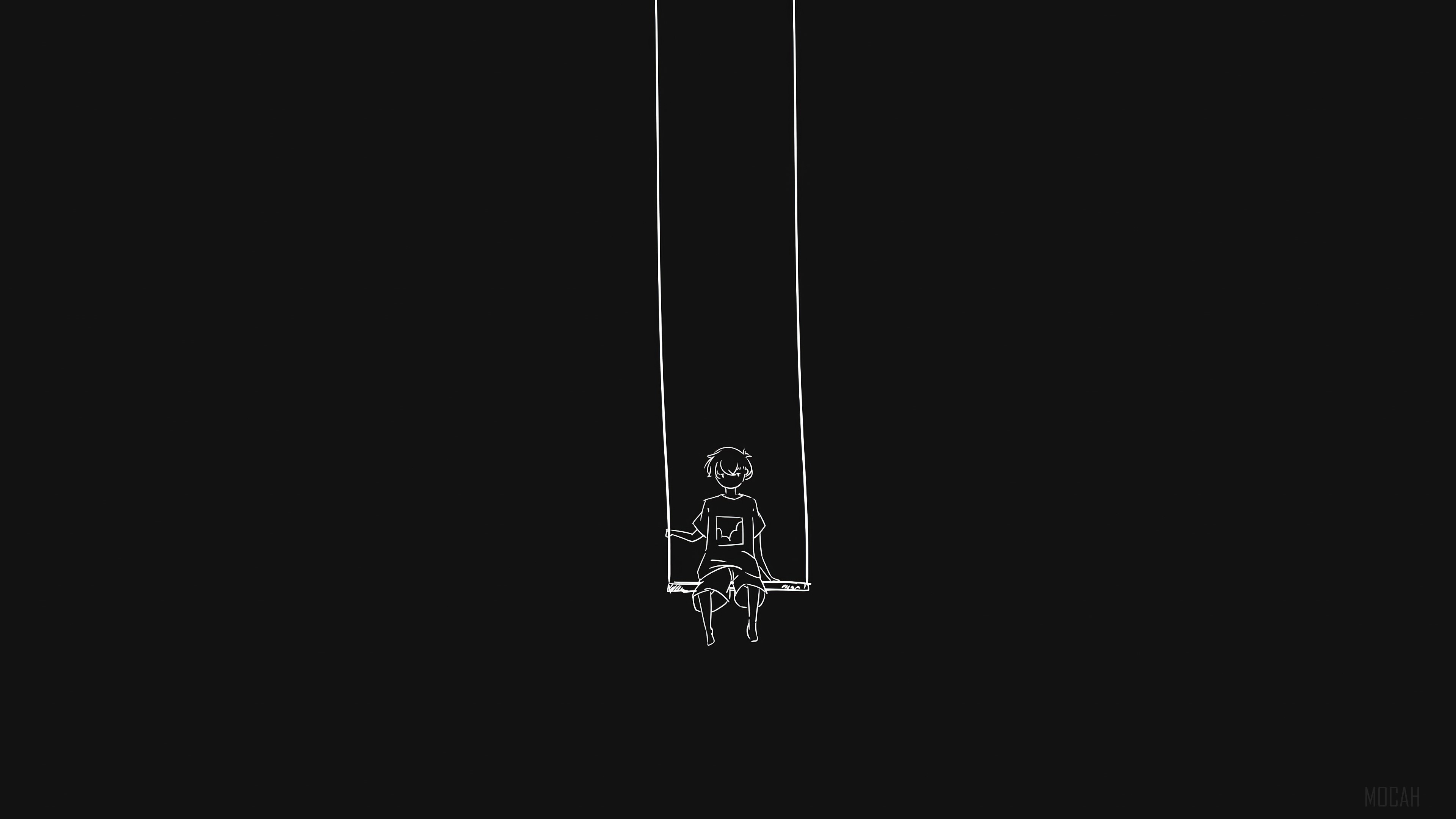 Minimalist Swing 4K HD Wallpaper