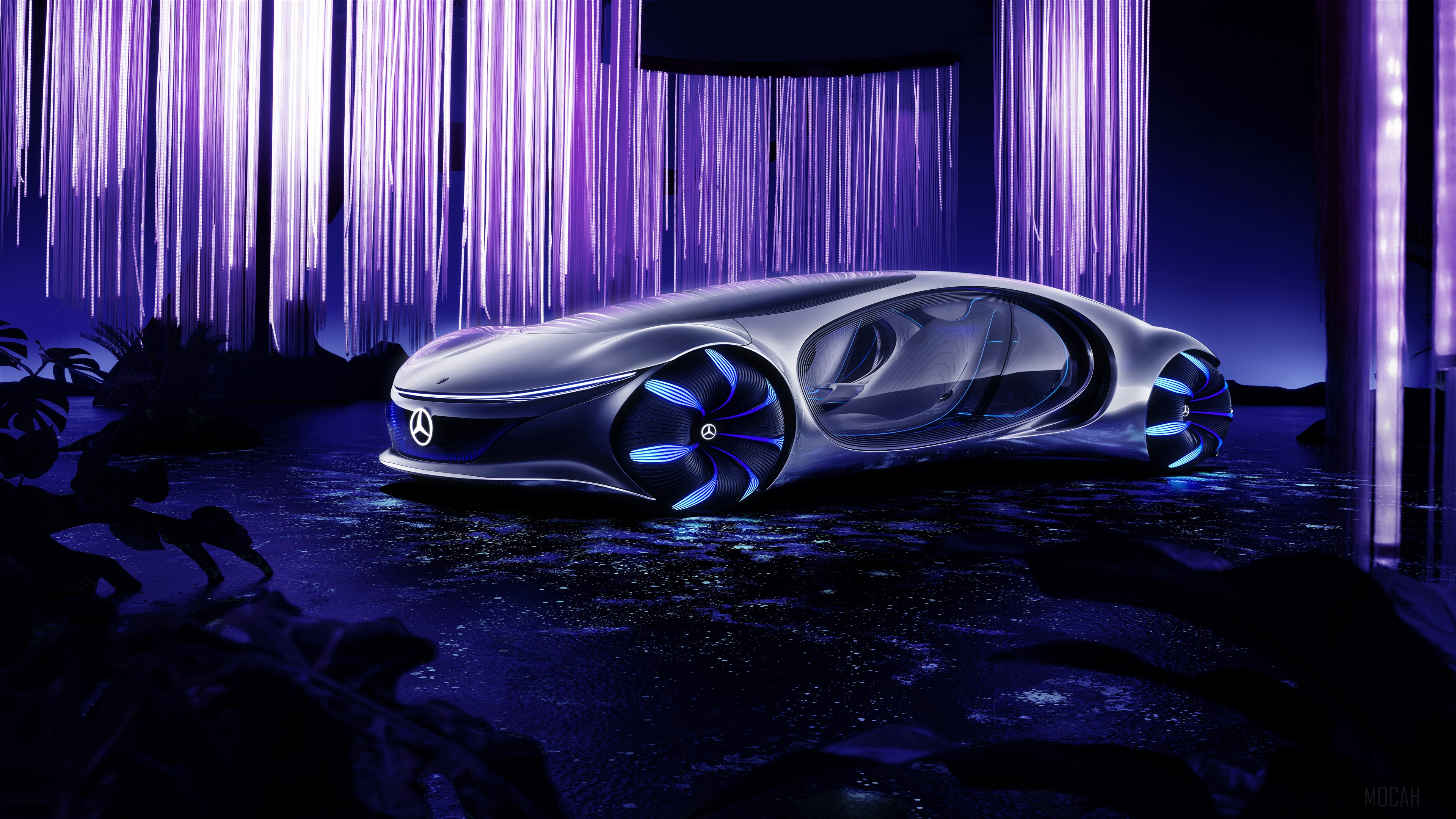 Mercedes Benz Vision AVTR concept car 4K HD Wallpaper