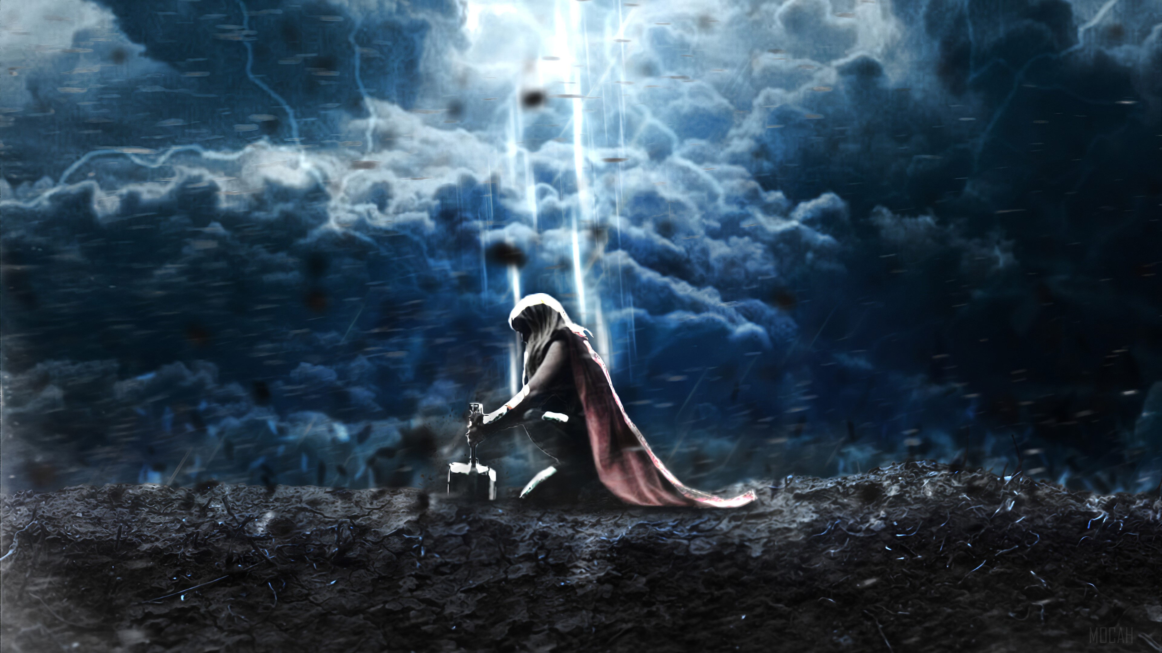 Lady Thor from Love and Thunder 4K HD Wallpaper