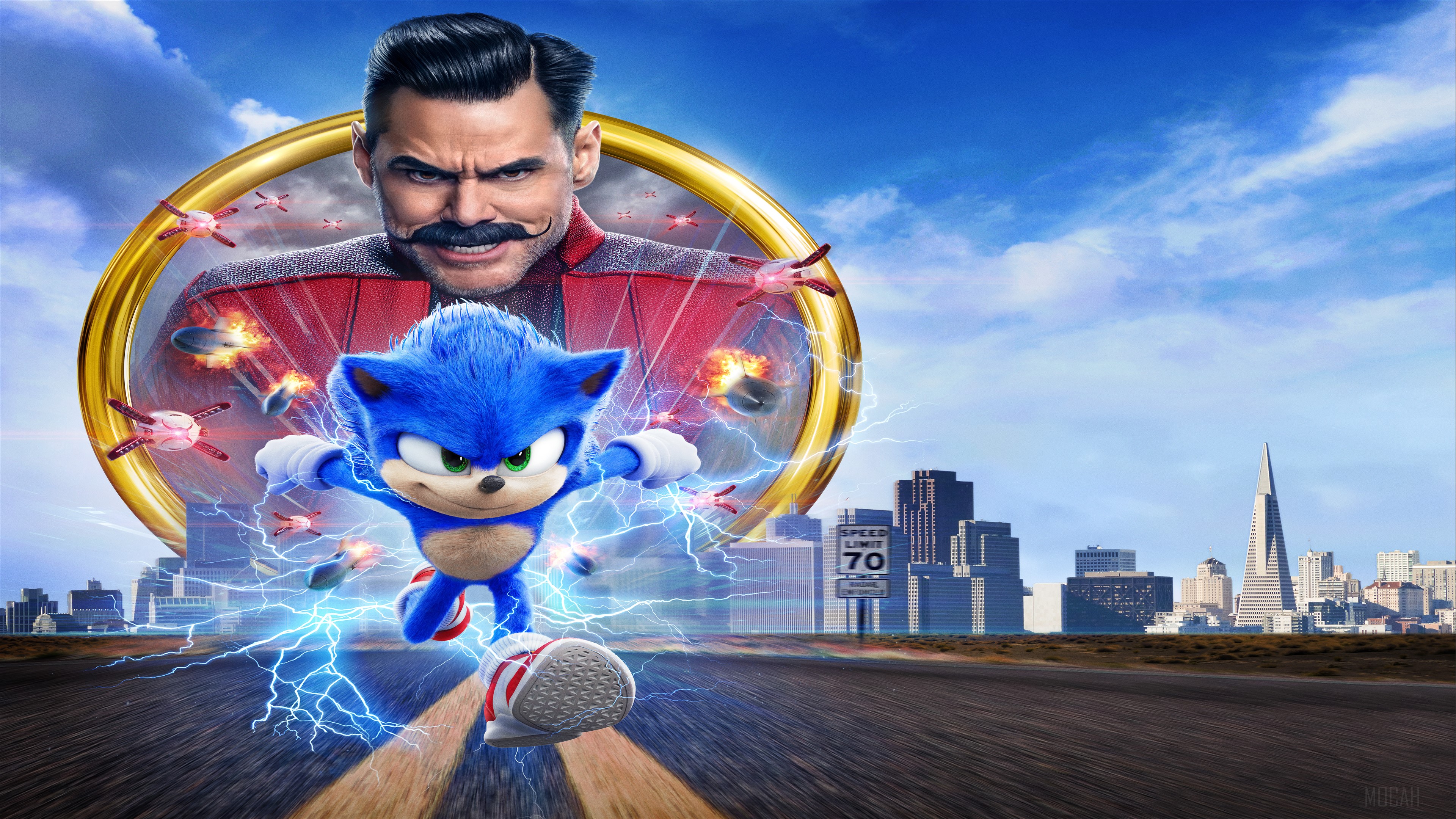 Sonic the Hedgehog 2 4K HD Wallpaper
