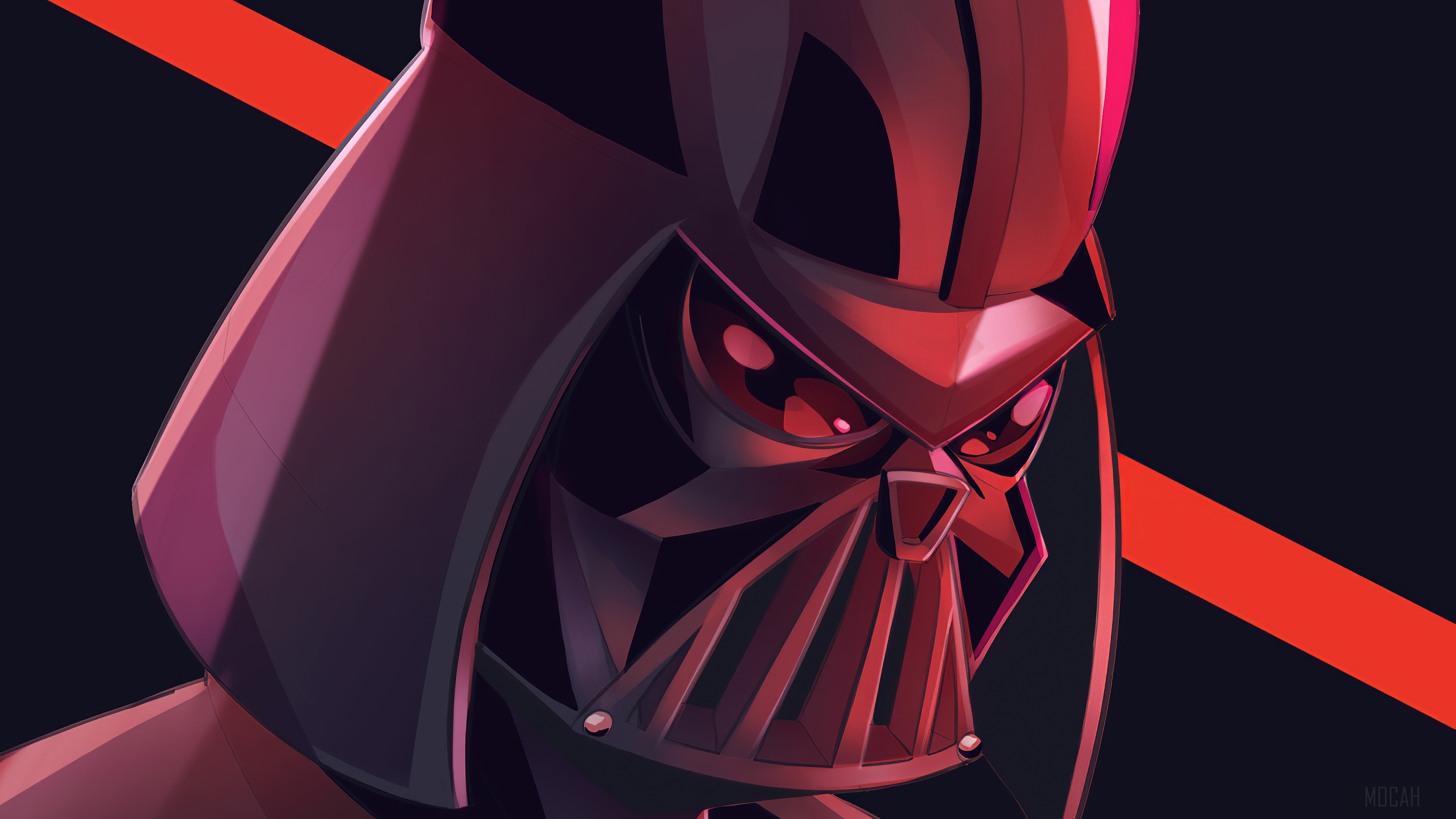 Darth Vader Minimal Art HD Wallpaper