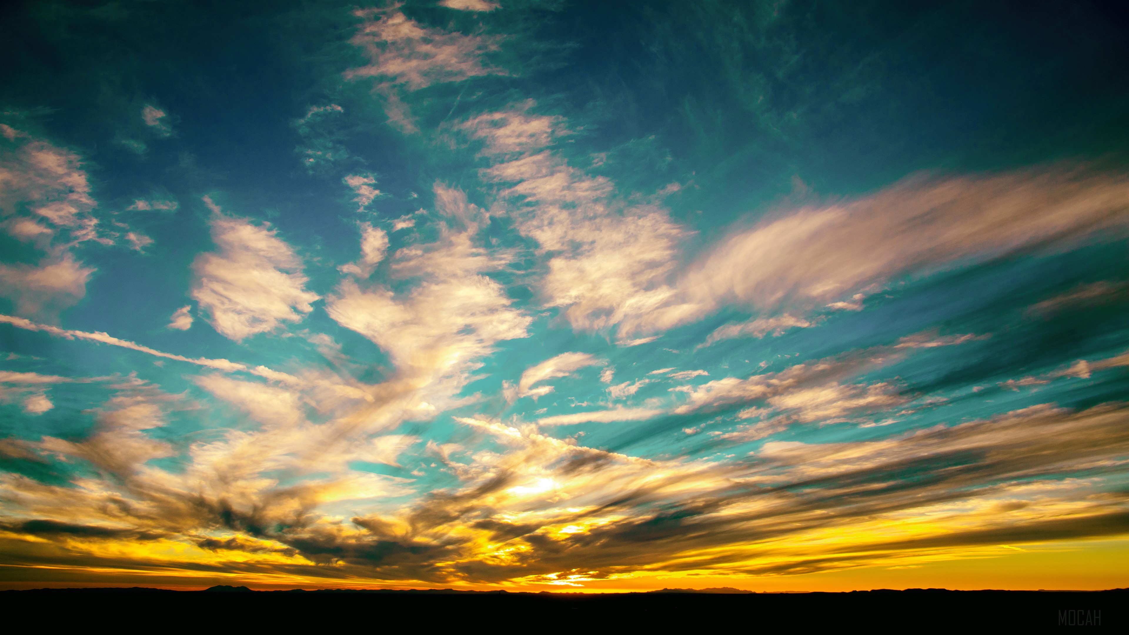 Sunset Sky HD Wallpaper