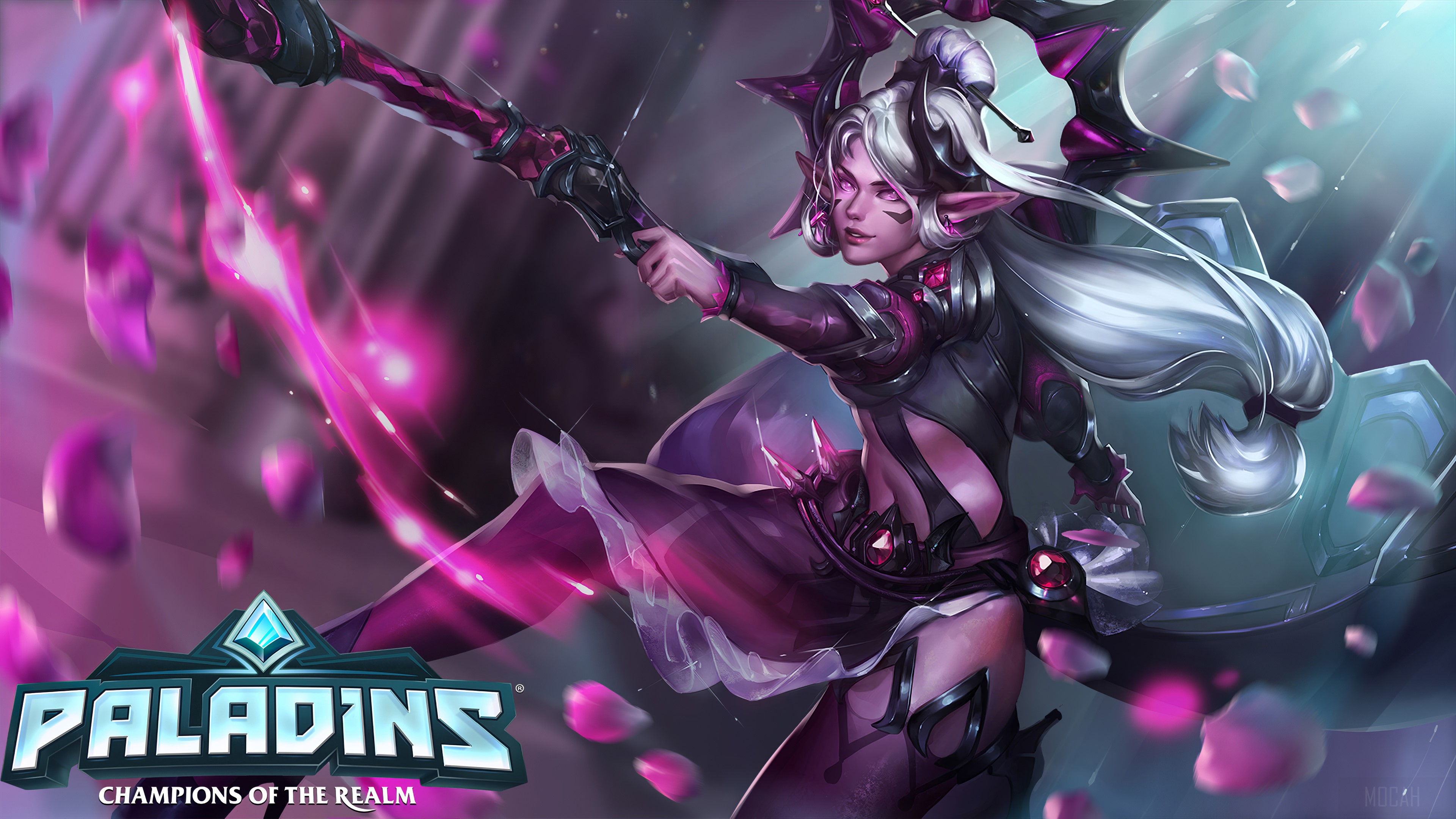 Io from Paladins: Champions of the Realm 4K HD Wallpaper