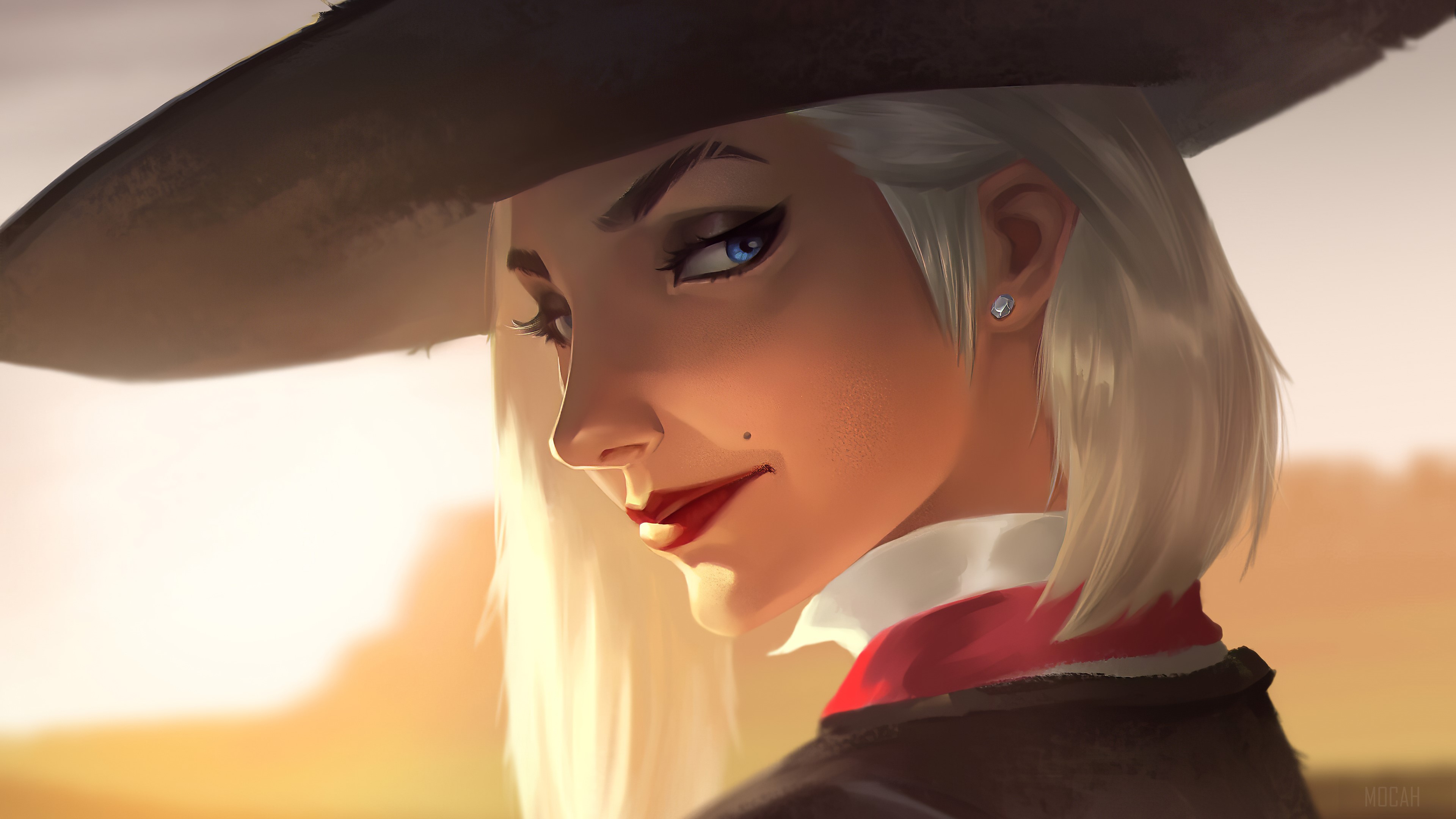 Ashe from Overwatch 2019 4K HD Wallpaper