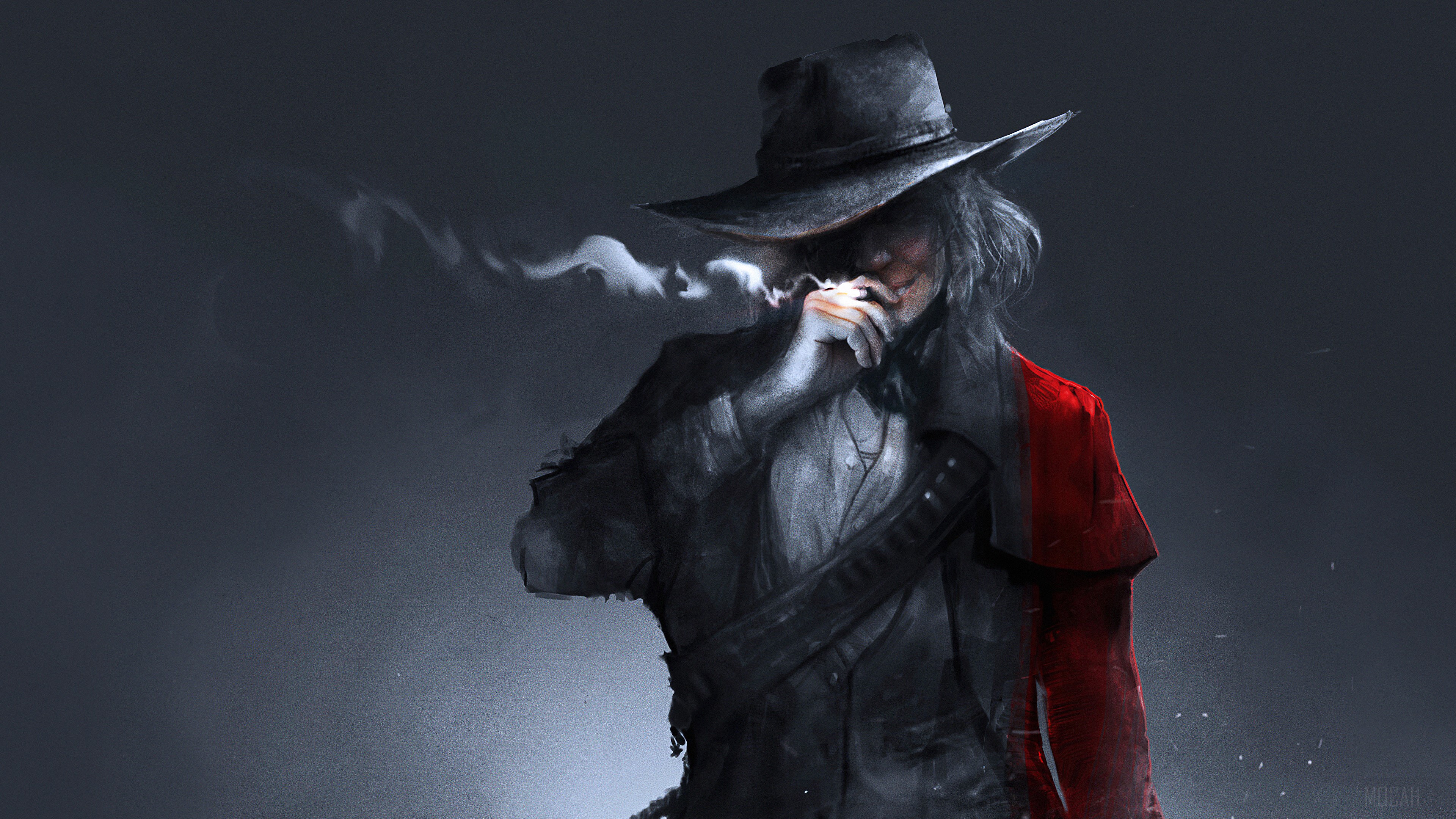 Man from Red Dead Redemption 4K HD Wallpaper
