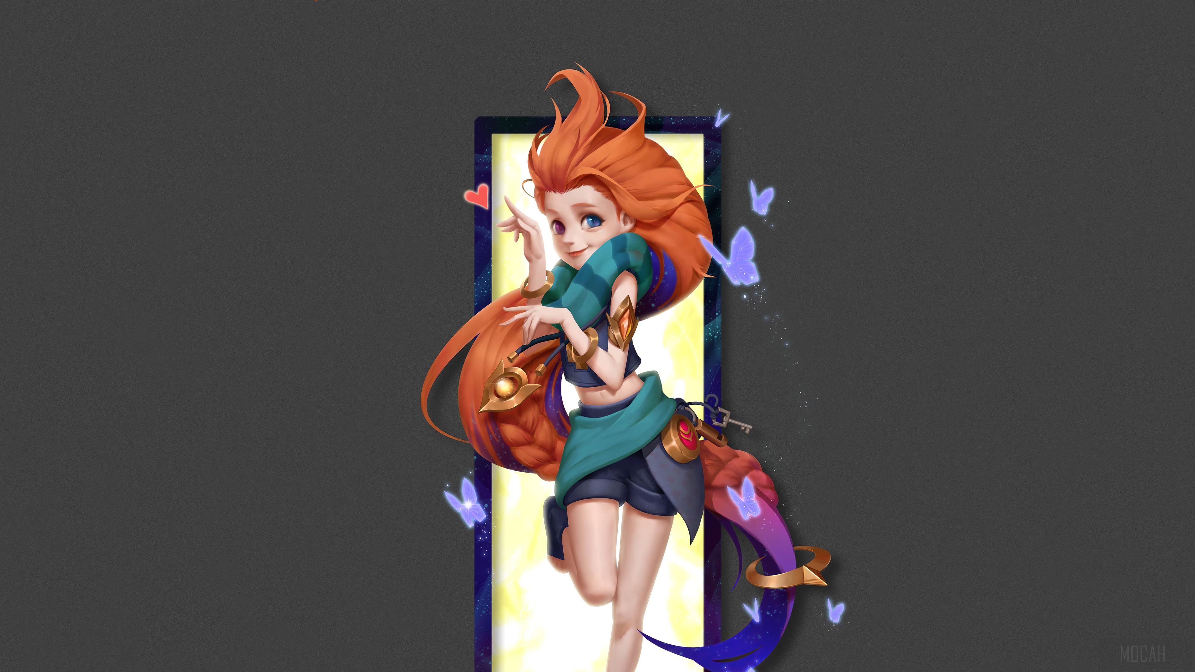 Zoe from League of Legends 4K HD Wallpaper