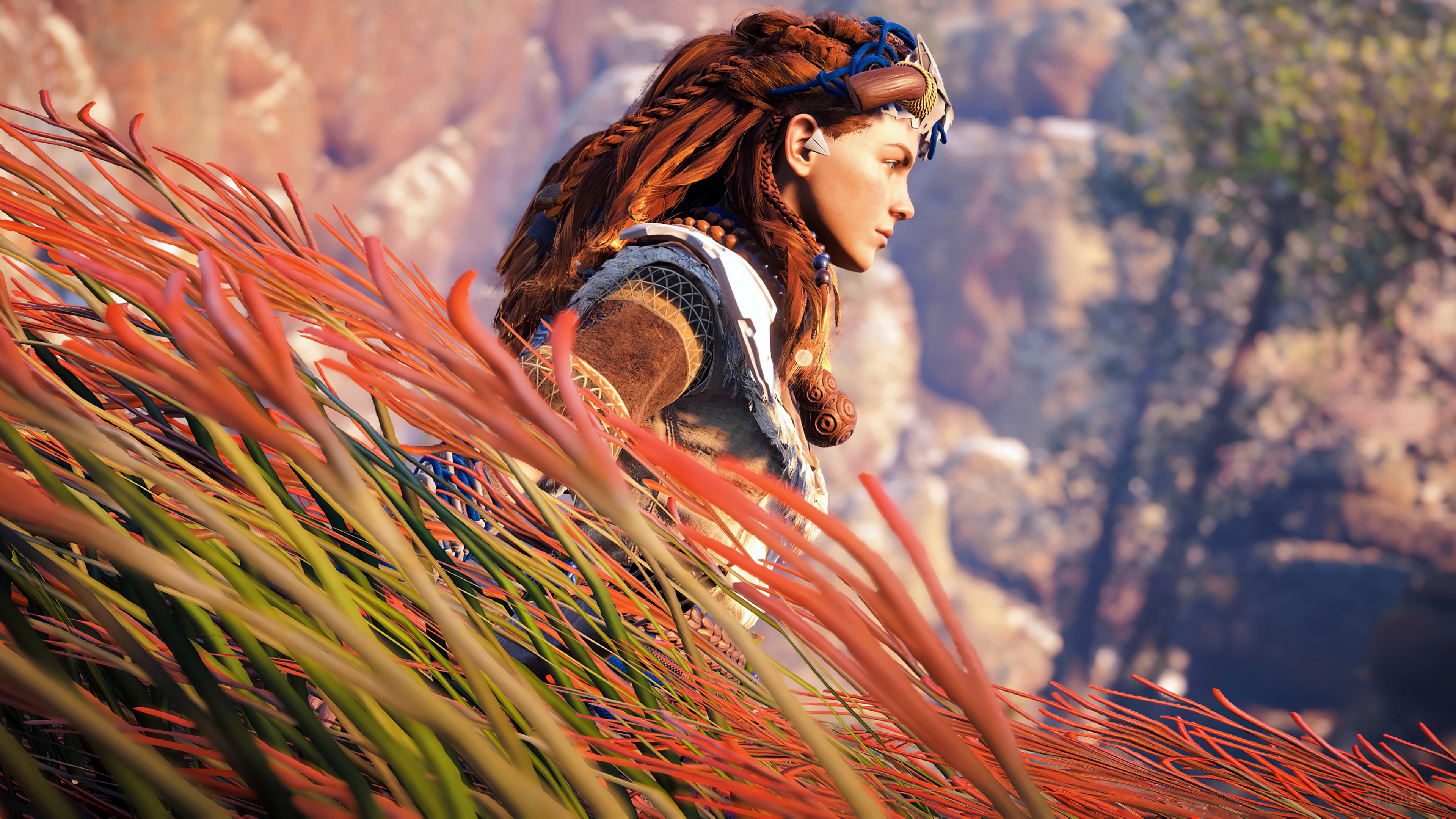 Aloy from Horizon Zero Dawn in 4K HD Wallpaper