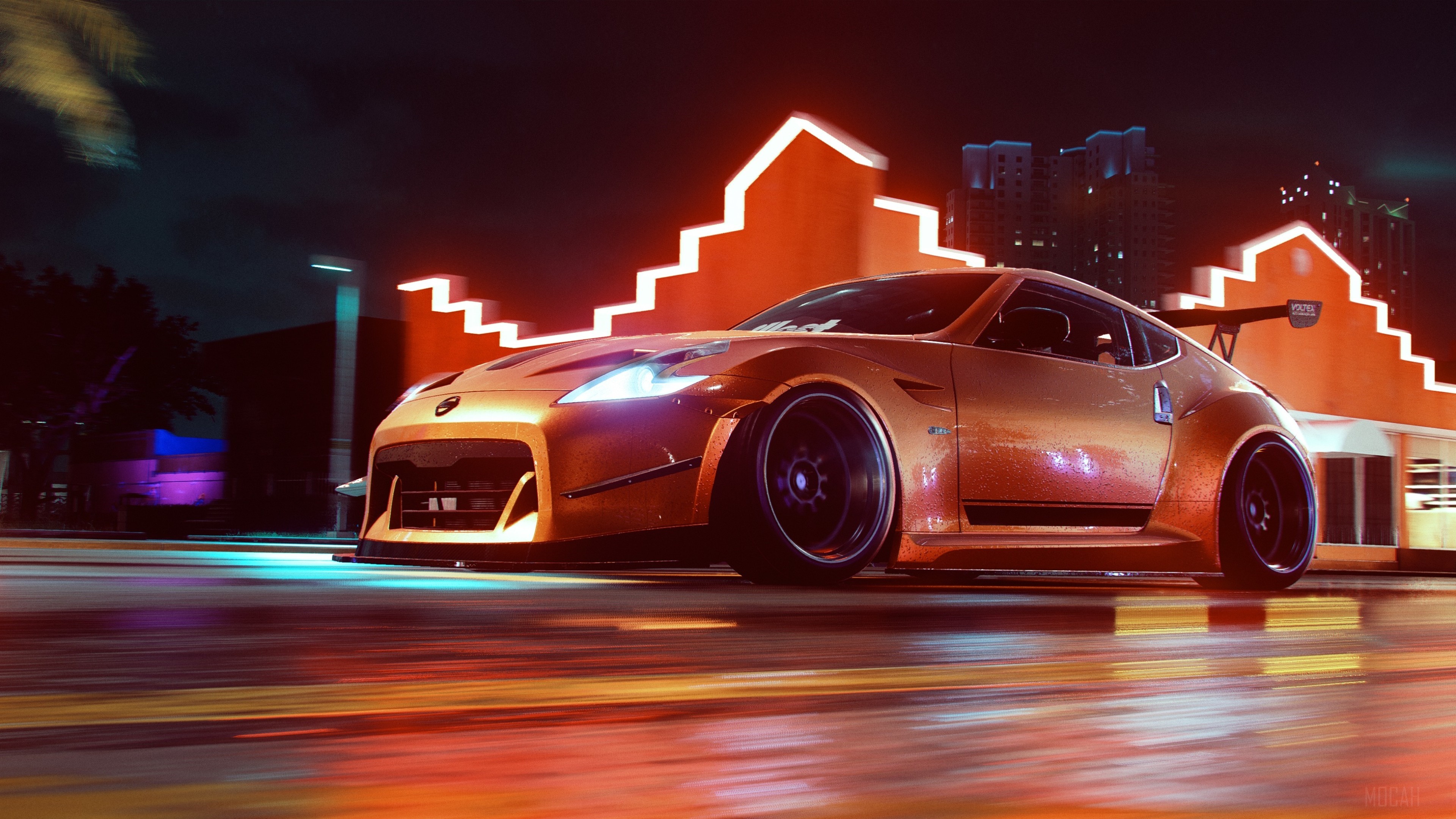 Need For Speed Heat Nissan 370z HD Wallpaper